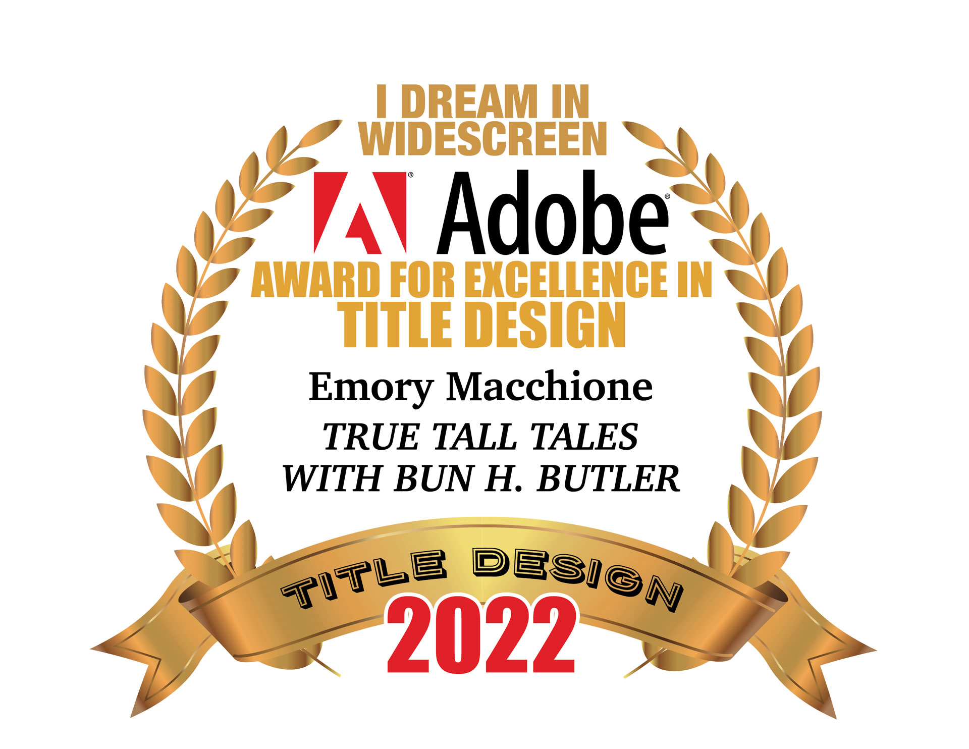 Adobe Award for Excellence in Title Design