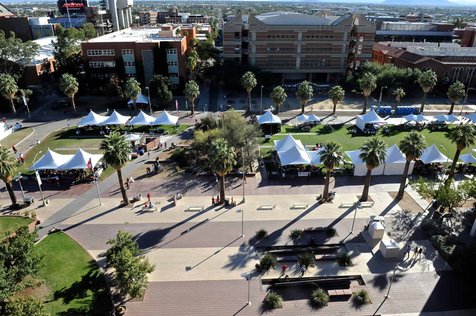 Aerial Snaps of the Mall