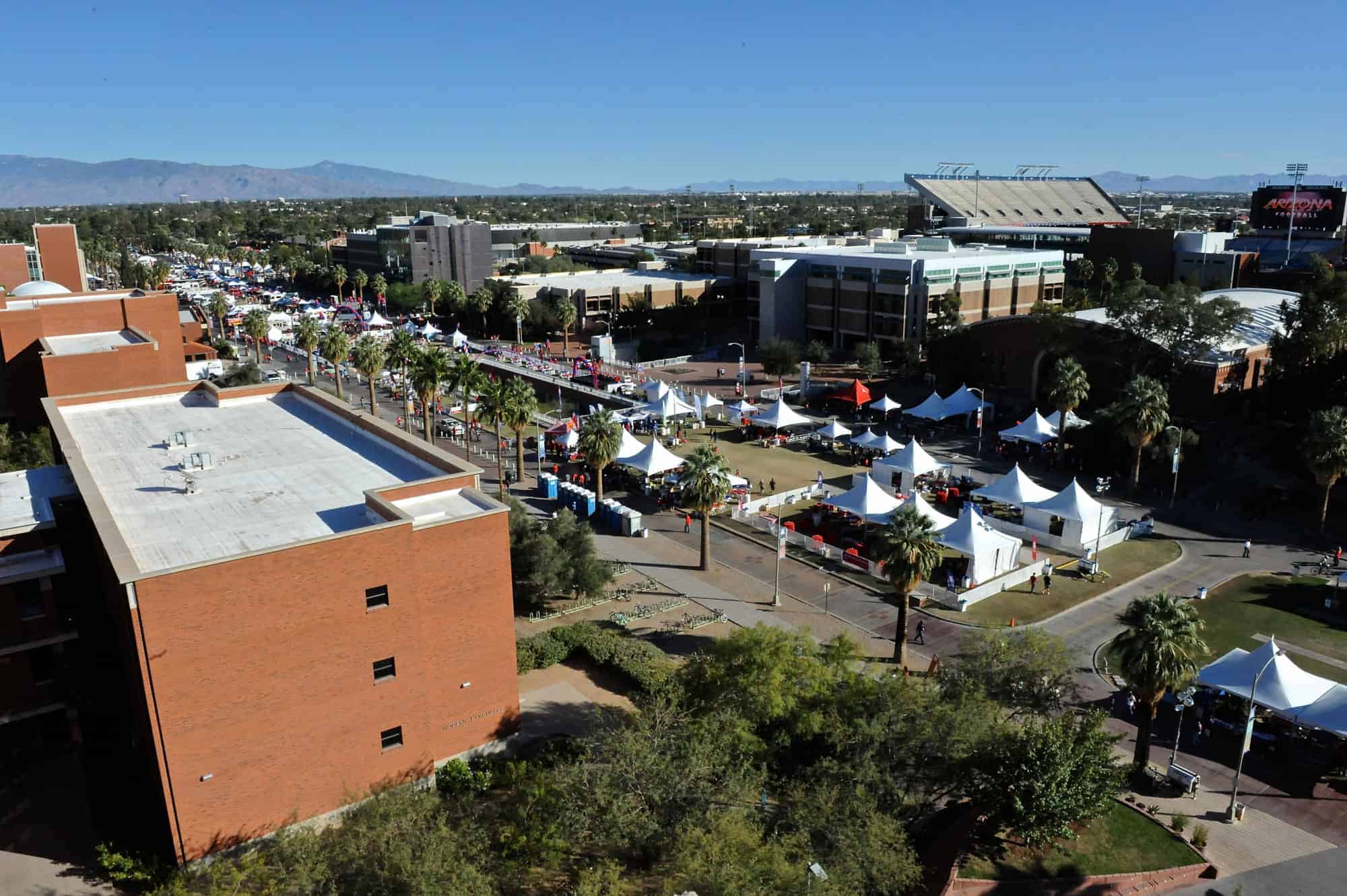 Aerial Snaps of the Mall