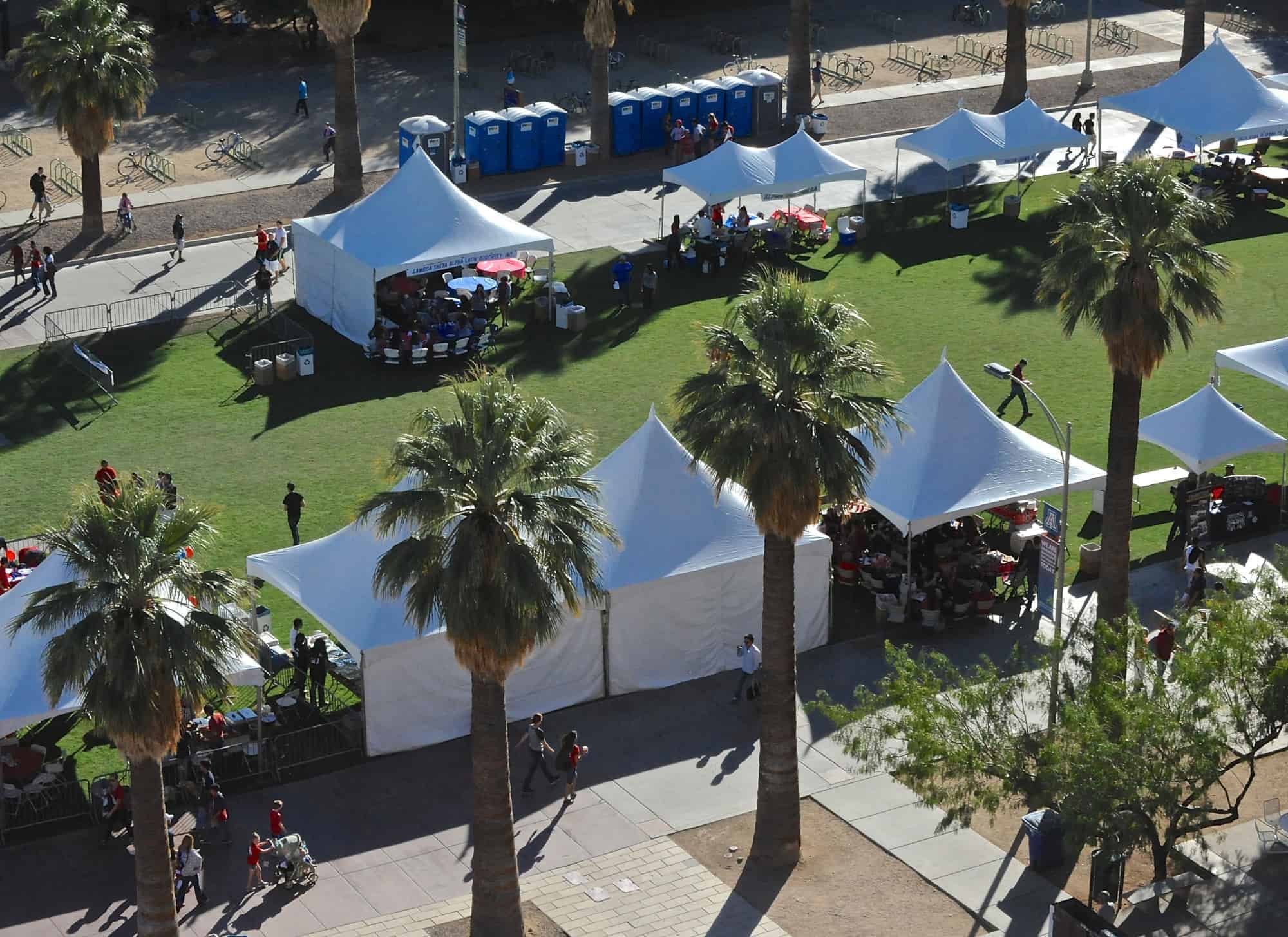 Aerial Snaps of the Mall