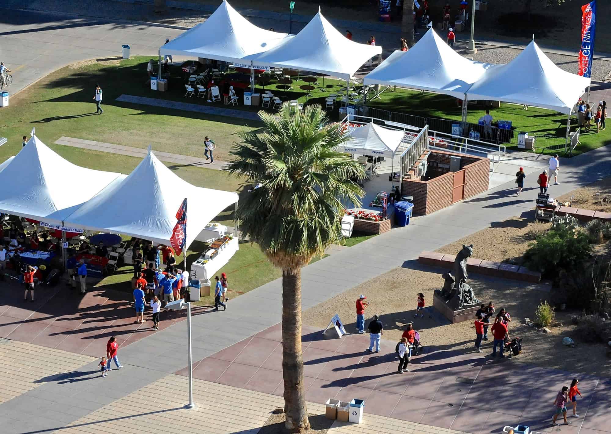 Aerial Snaps of the Mall
