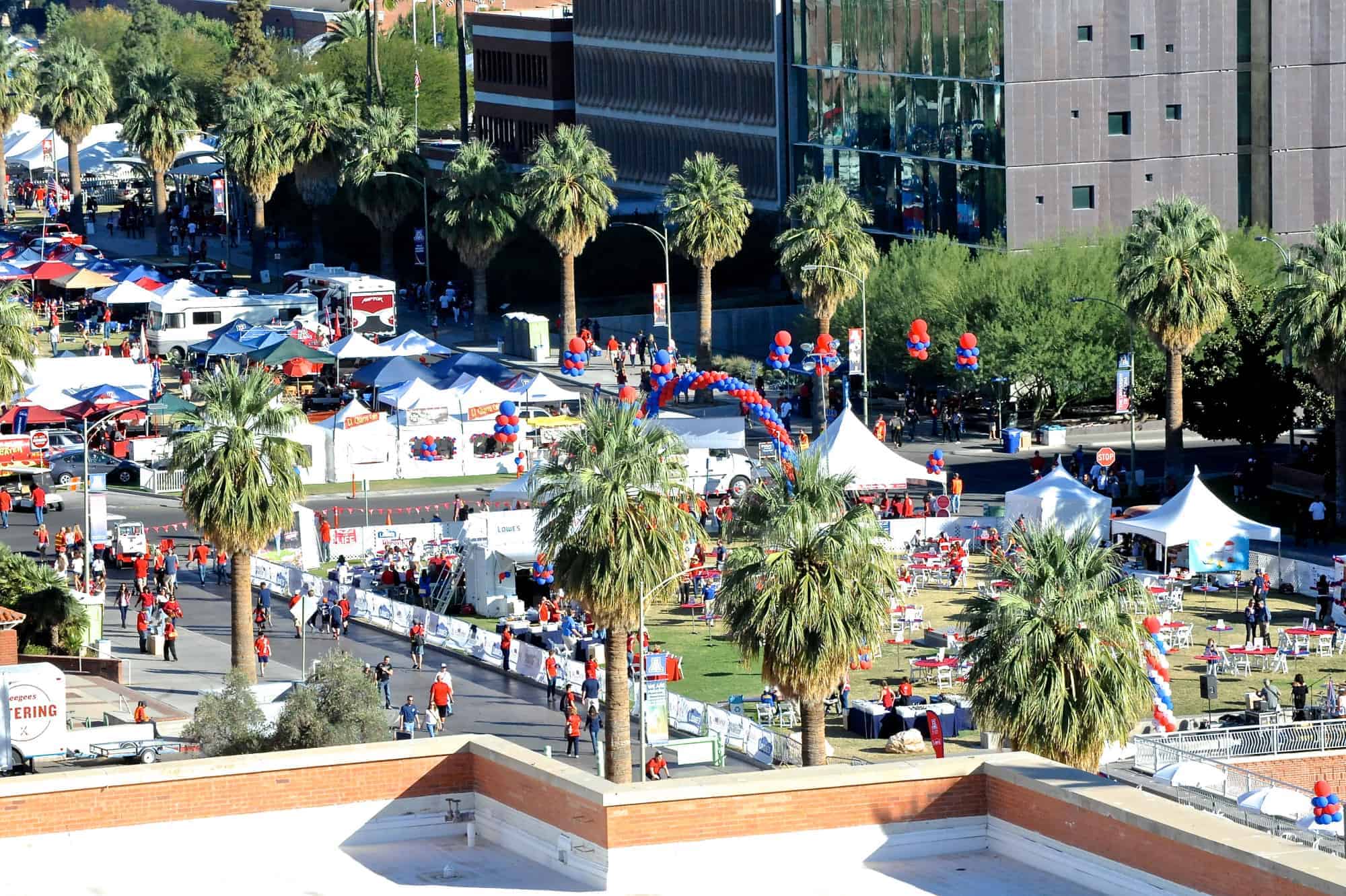 Aerial Snaps of the Mall