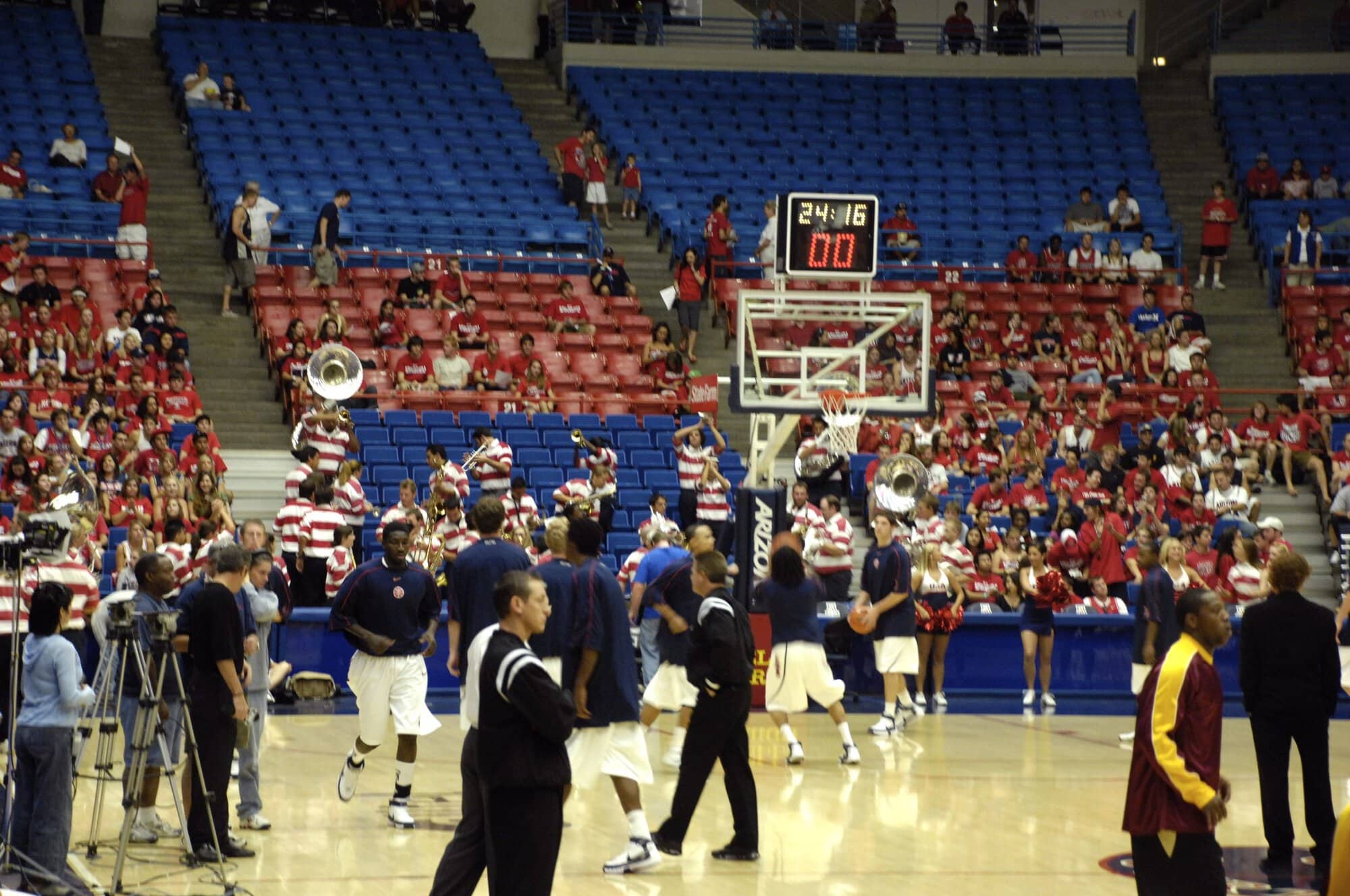 UA vs Concordia Basketball 11-04-07