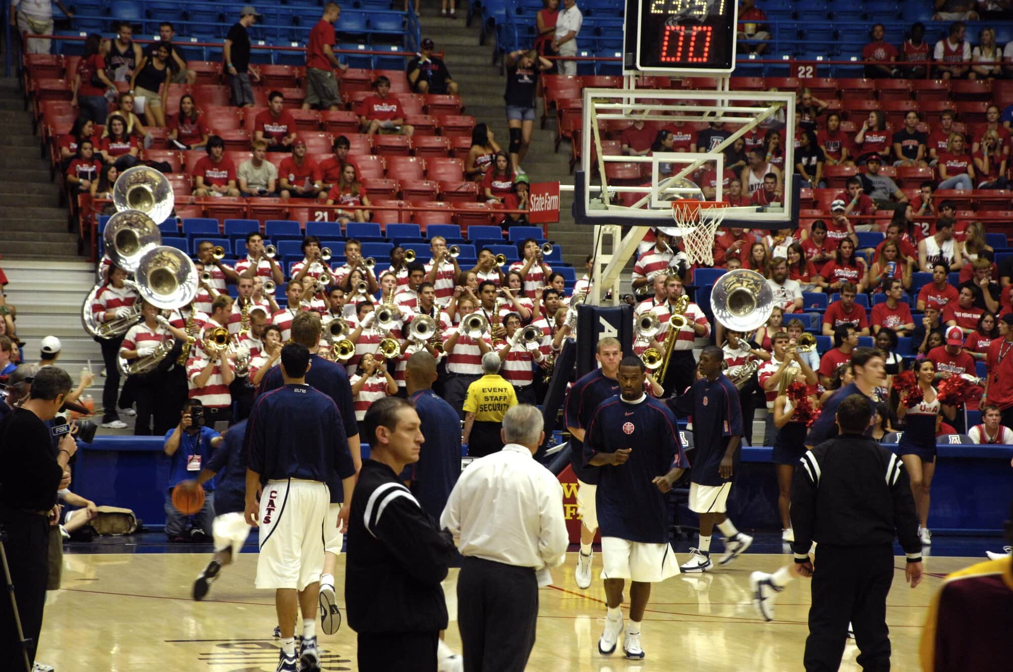 UA vs Concordia Basketball 11-04-07