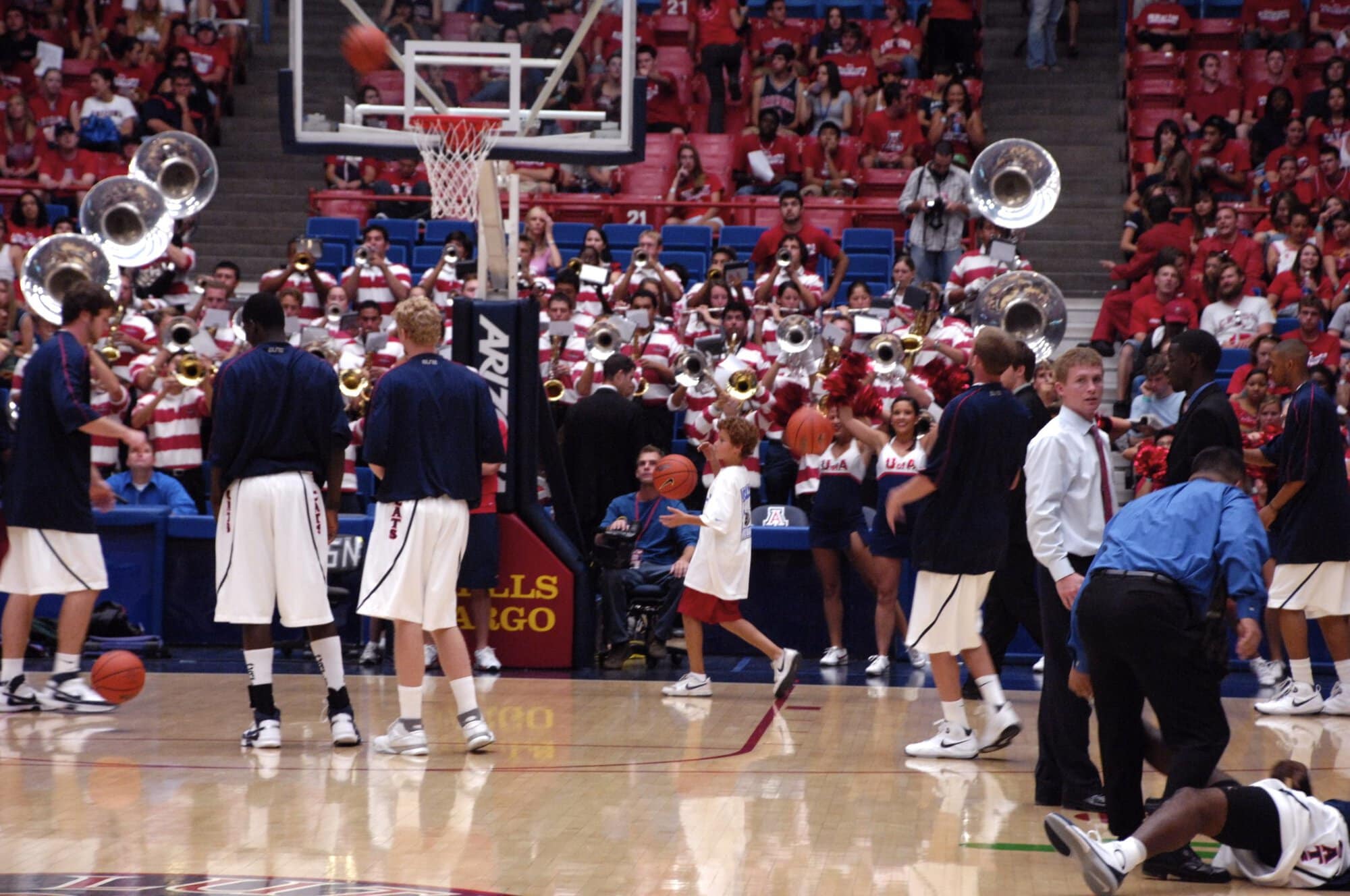 UA vs Concordia Basketball 11-04-07
