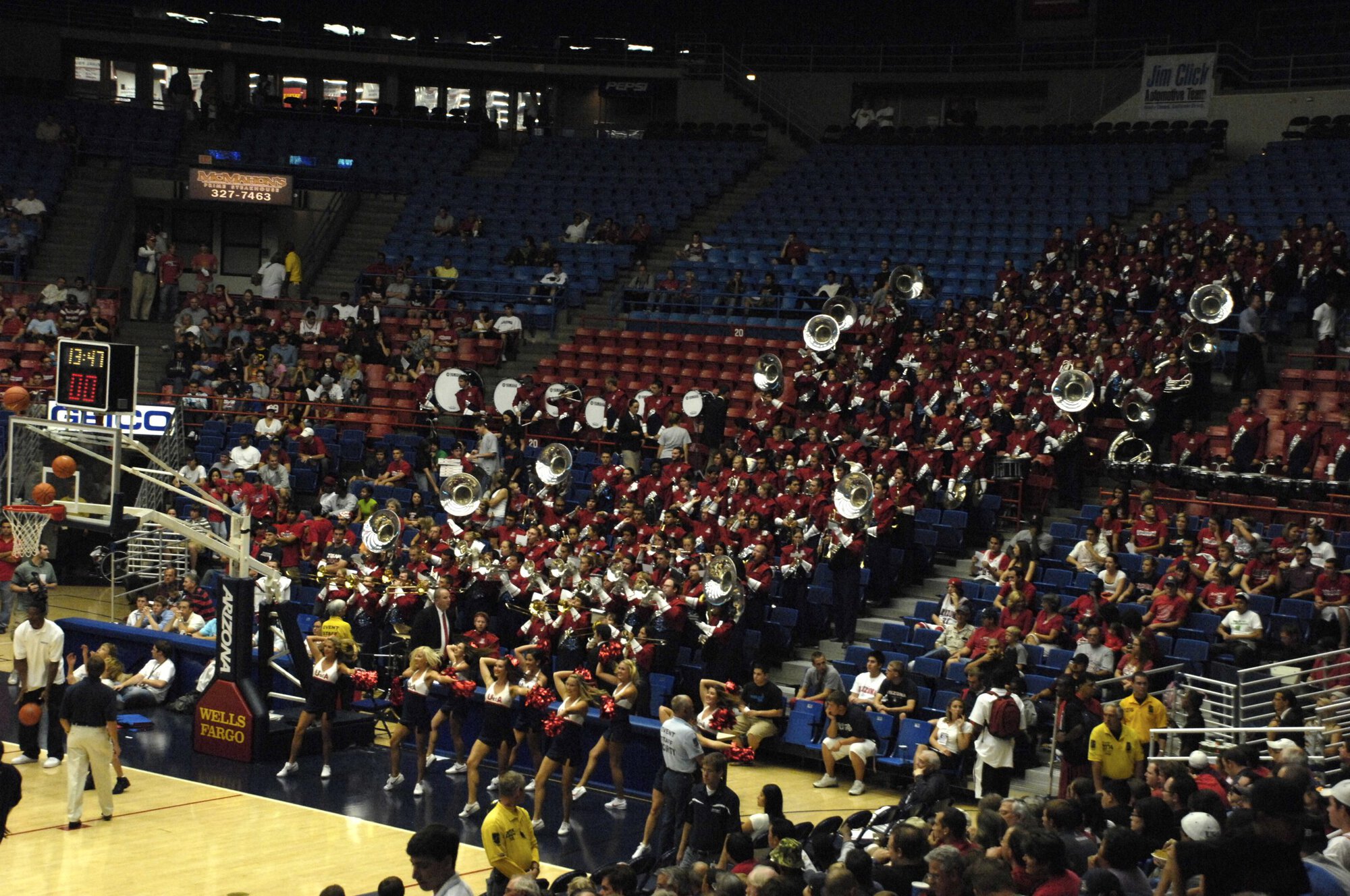 UA Red-Blue Basketball Game 10-30-07