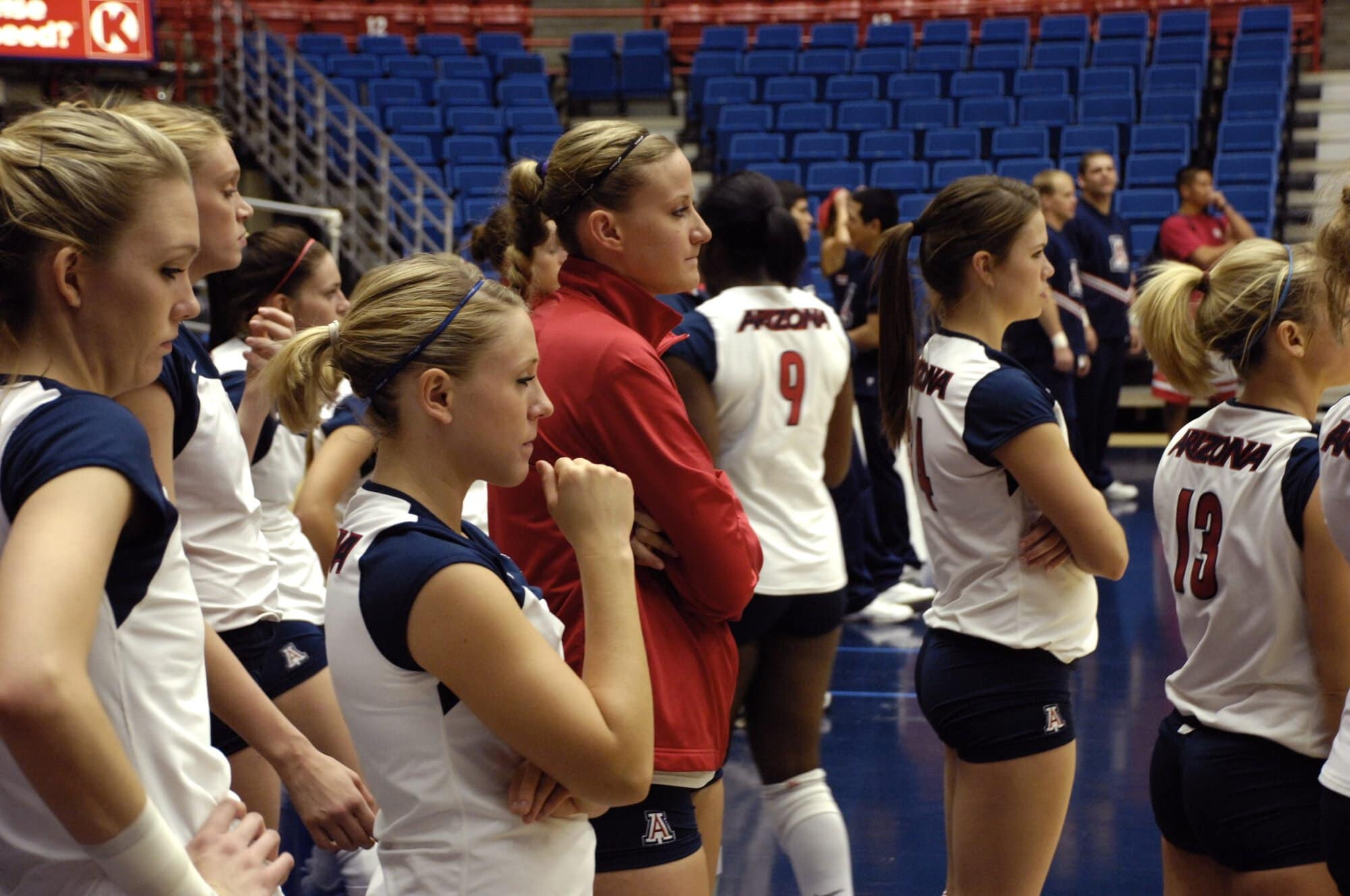 UA Volleyball vs Washington State 11-01-07