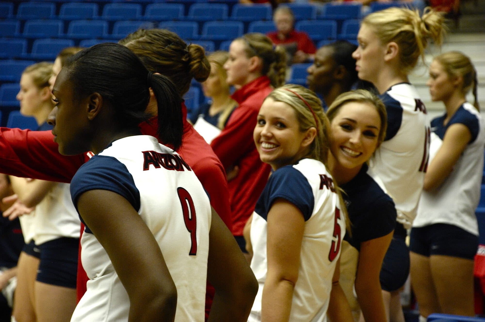 UA Volleyball vs Washington State 11-01-07