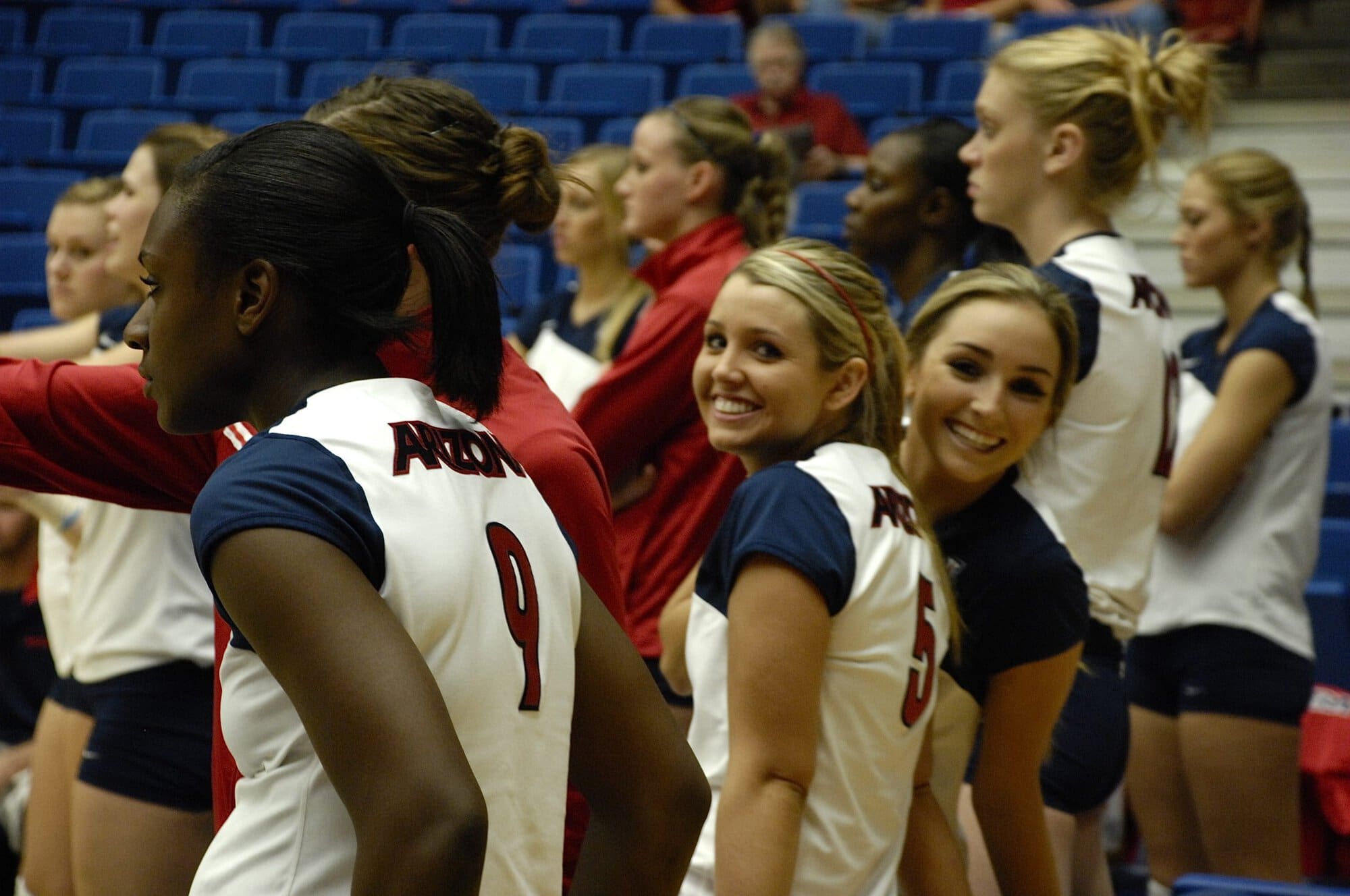 UA Volleyball vs Washington State 11-01-07