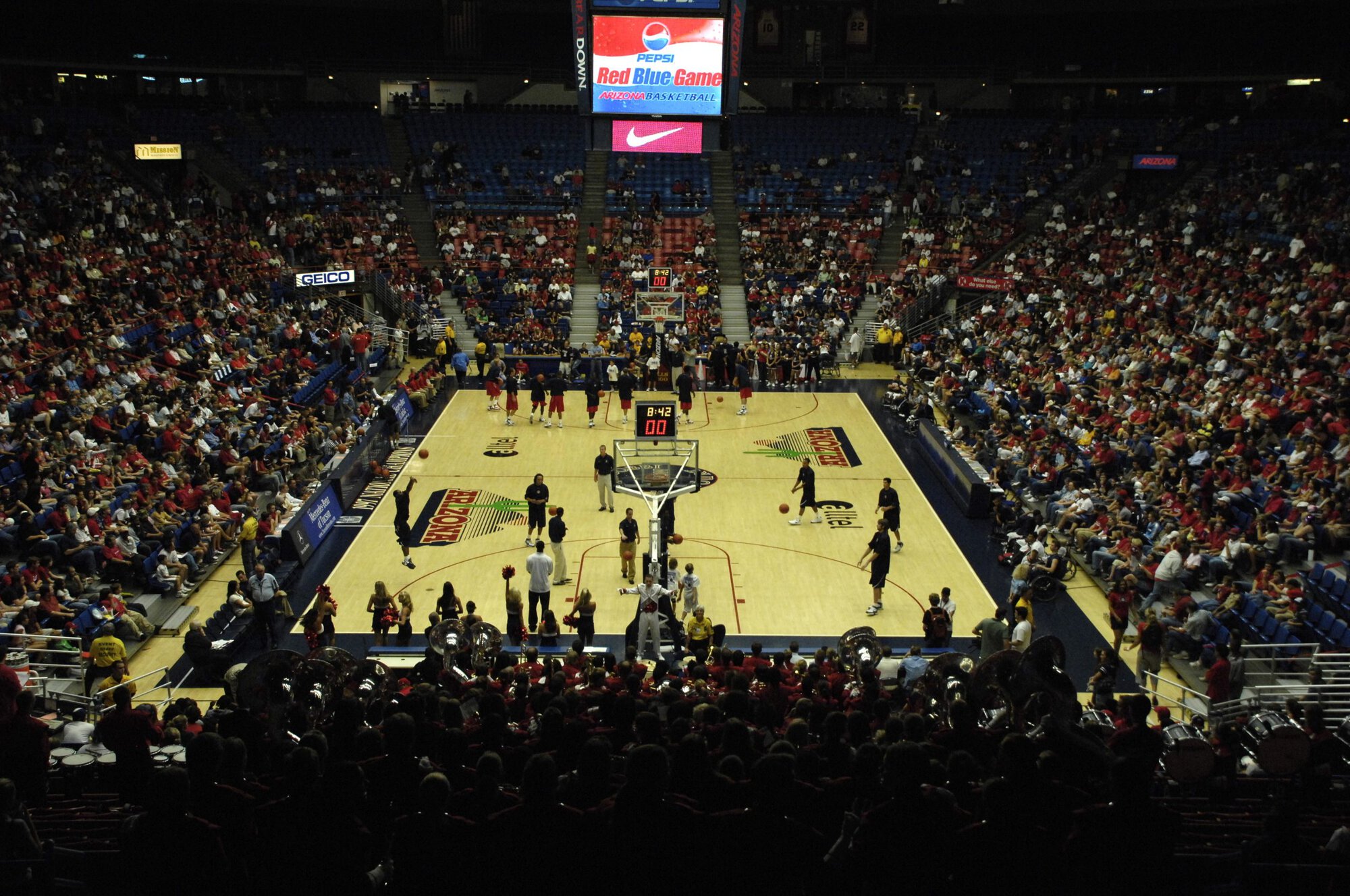 UA Red-Blue Basketball Game 10-30-07