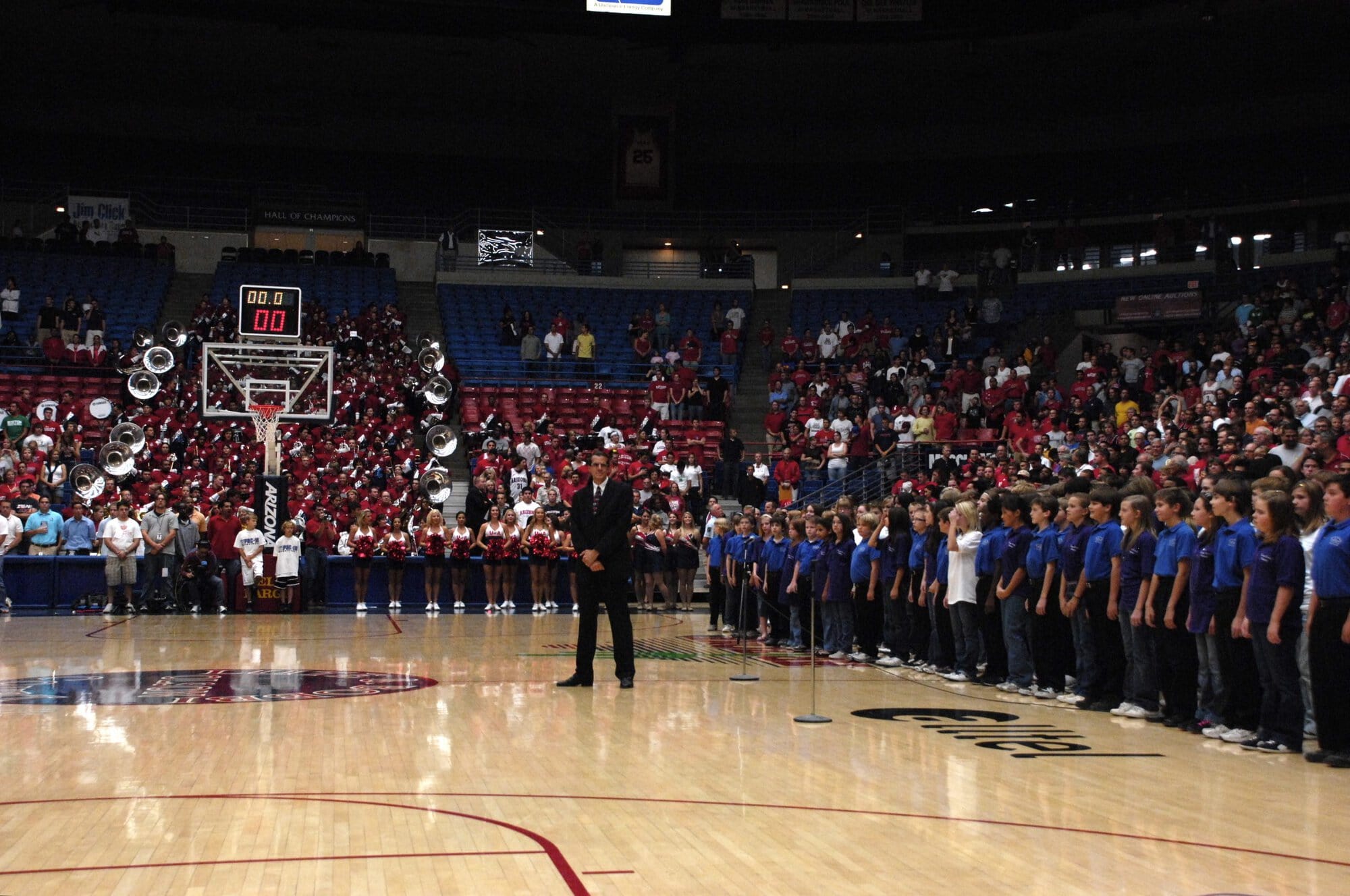 UA Red-Blue Basketball Game 10-30-07