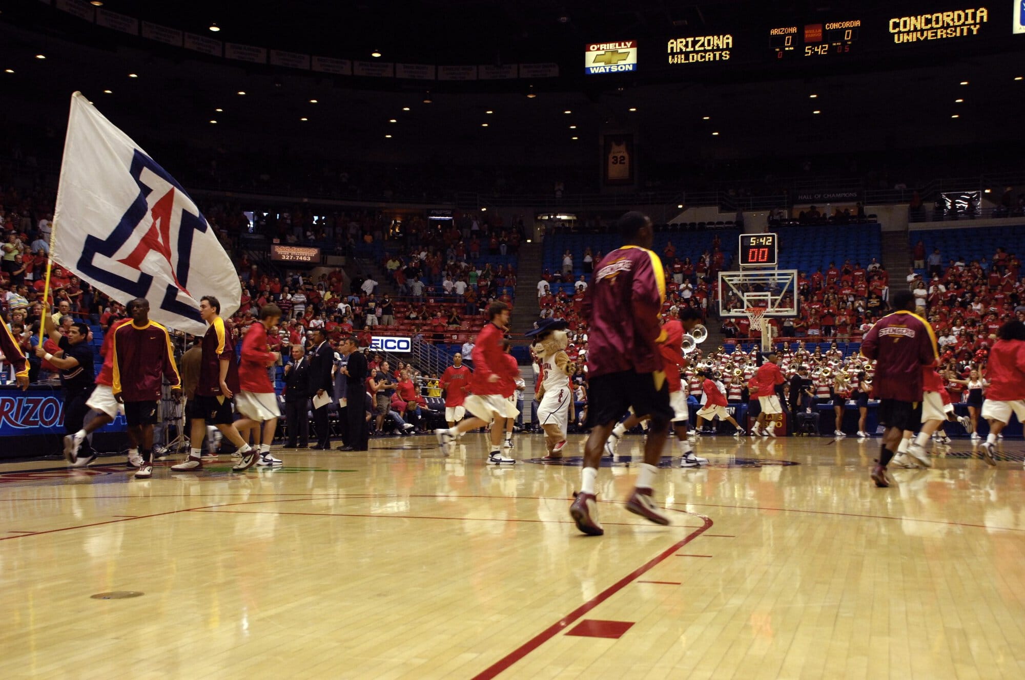 UA vs Concordia Basketball 11-04-07