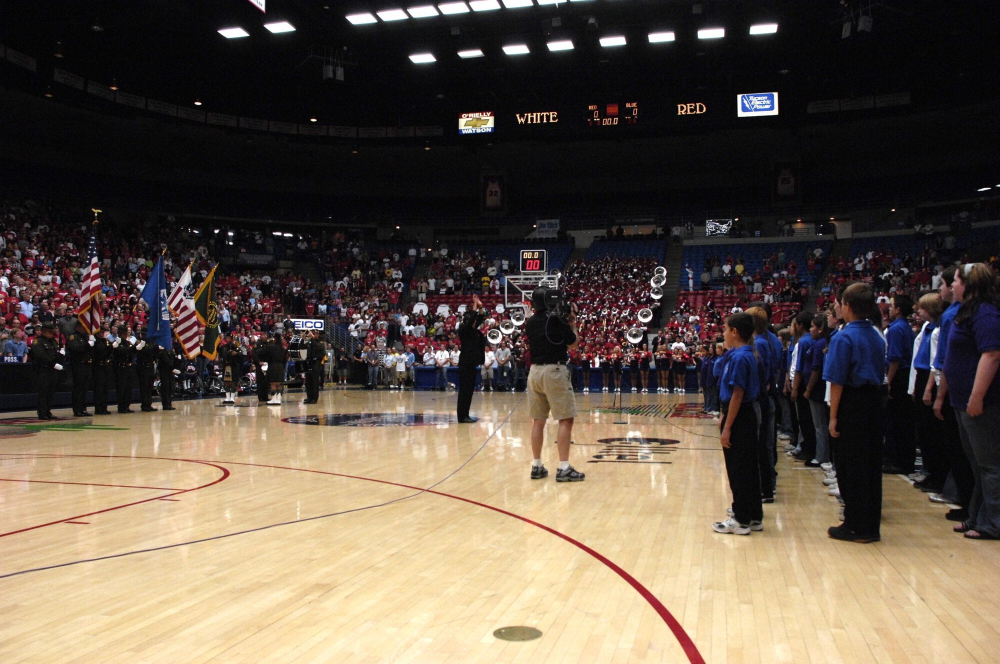 UA Red-Blue Basketball Game 10-30-07