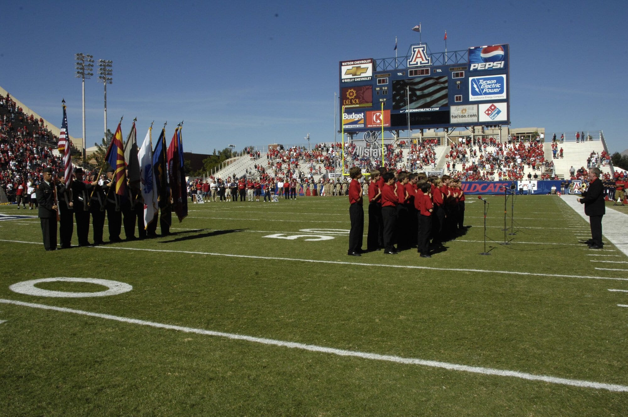 UA vs UCLA Football Game 11-03-07
