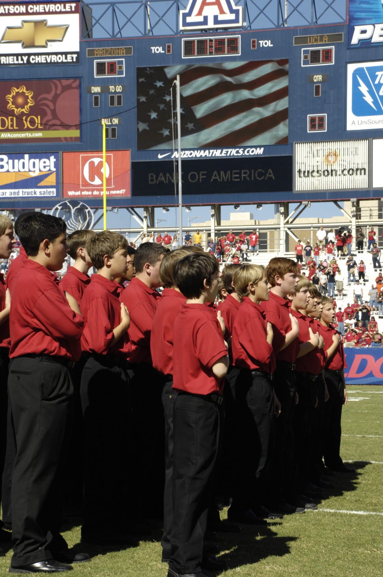UA vs UCLA Football Game 11-03-07
