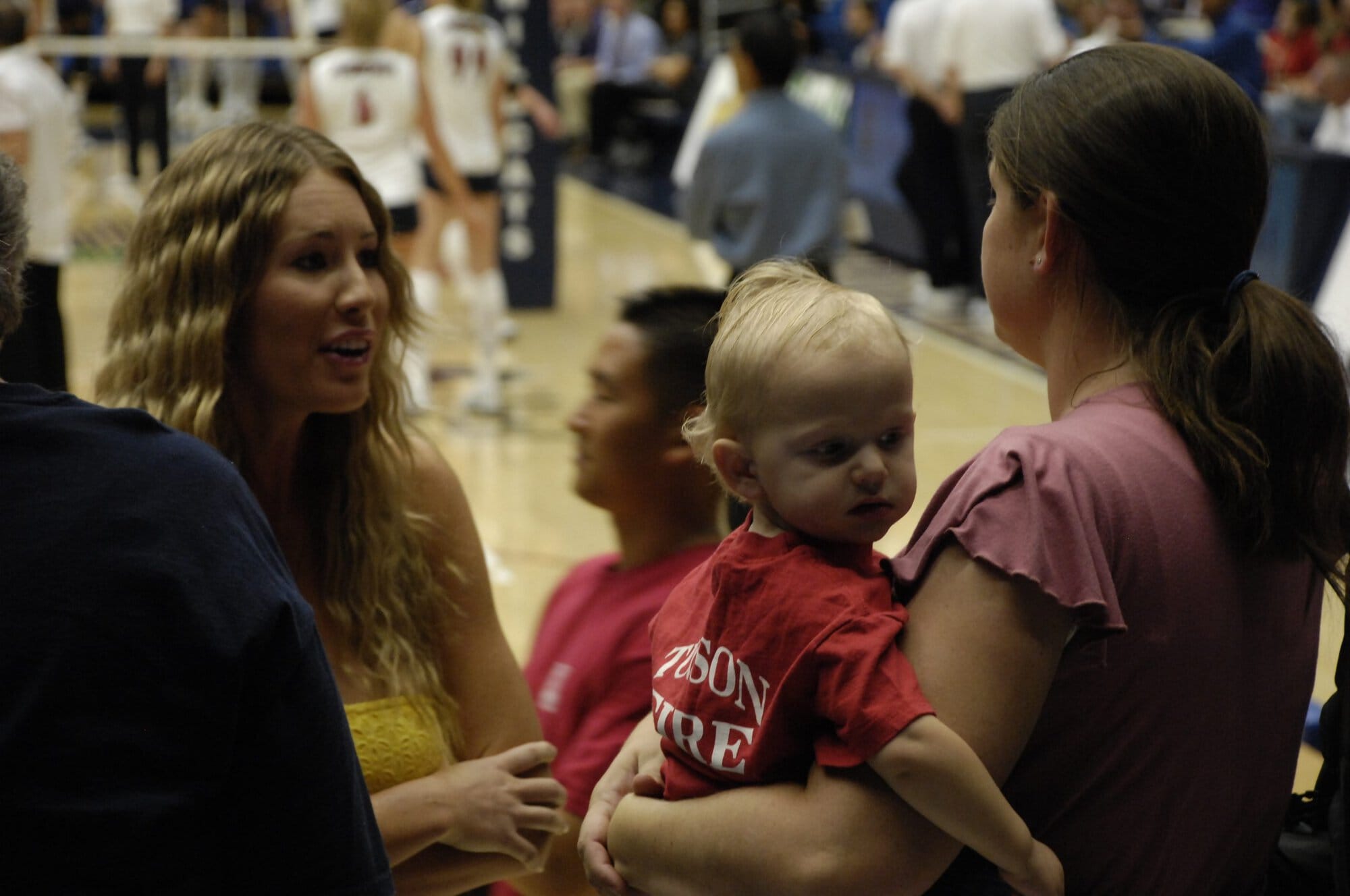 UA Volleyball vs Washington State 11-01-07