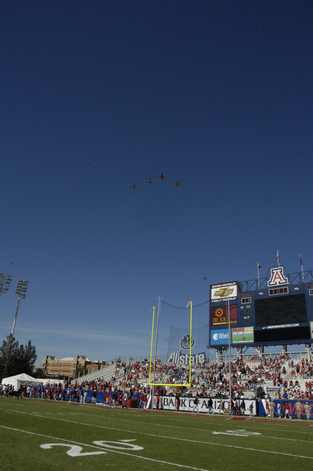 UA vs UCLA Football Game 11-03-07