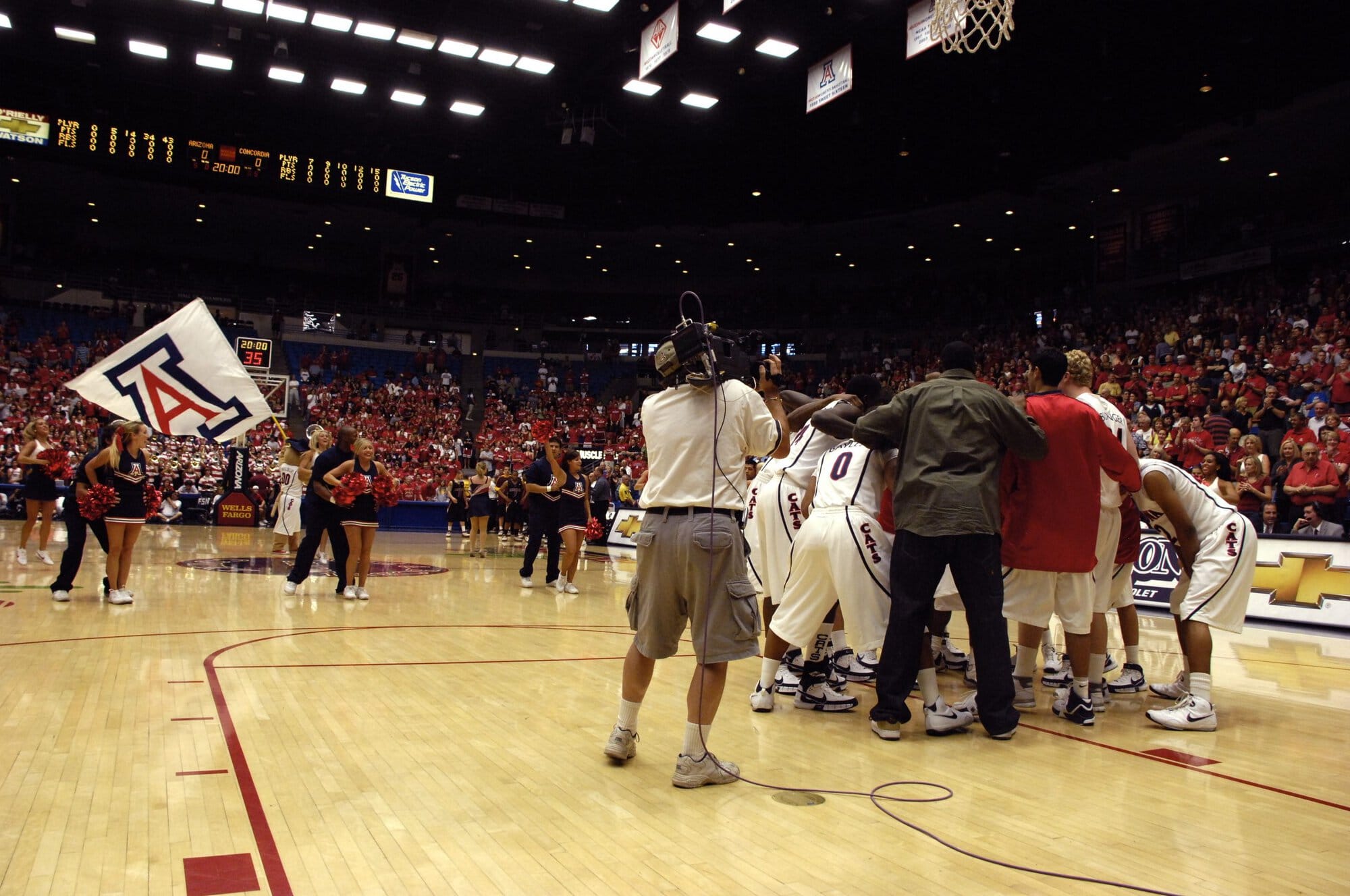 UA vs Concordia Basketball 11-04-07