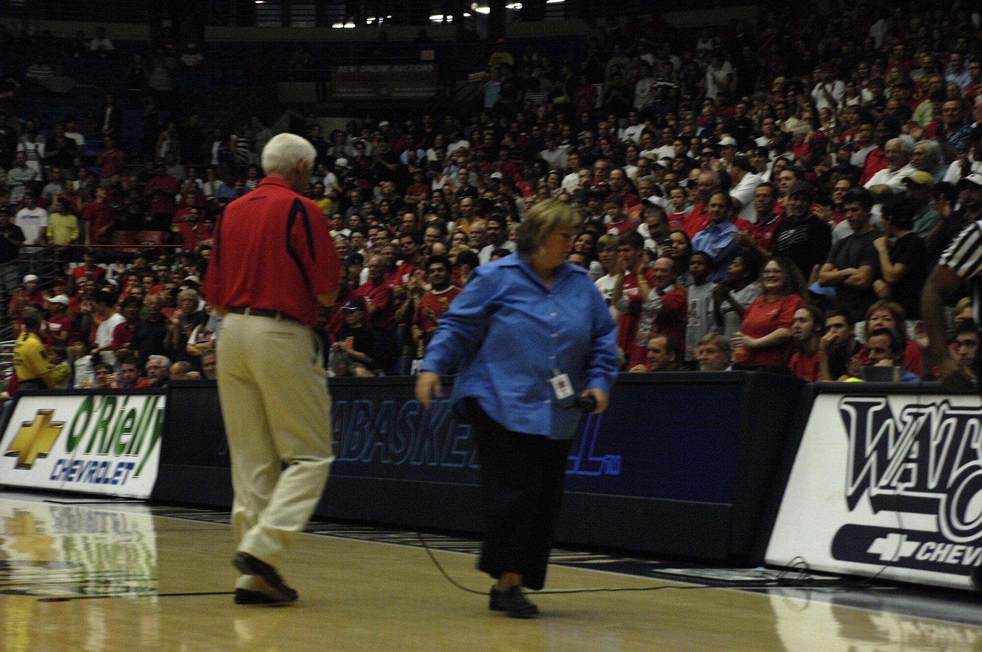 UA Red-Blue Basketball Game 10-30-07