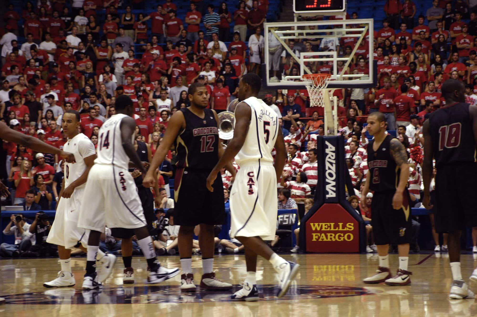 UA vs Concordia Basketball 11-04-07