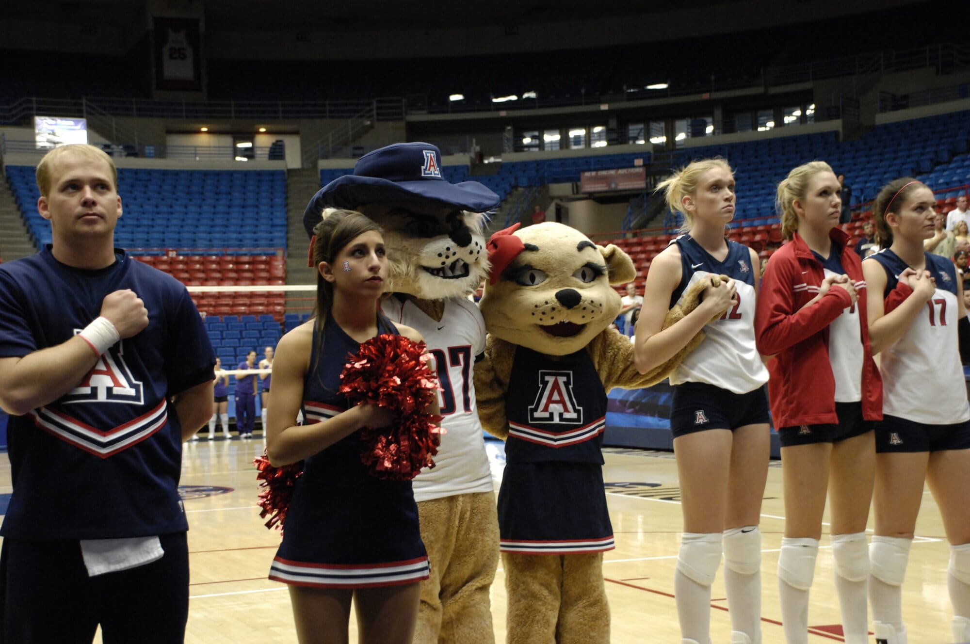 UA Volleyball vs Washington State 11-01-07