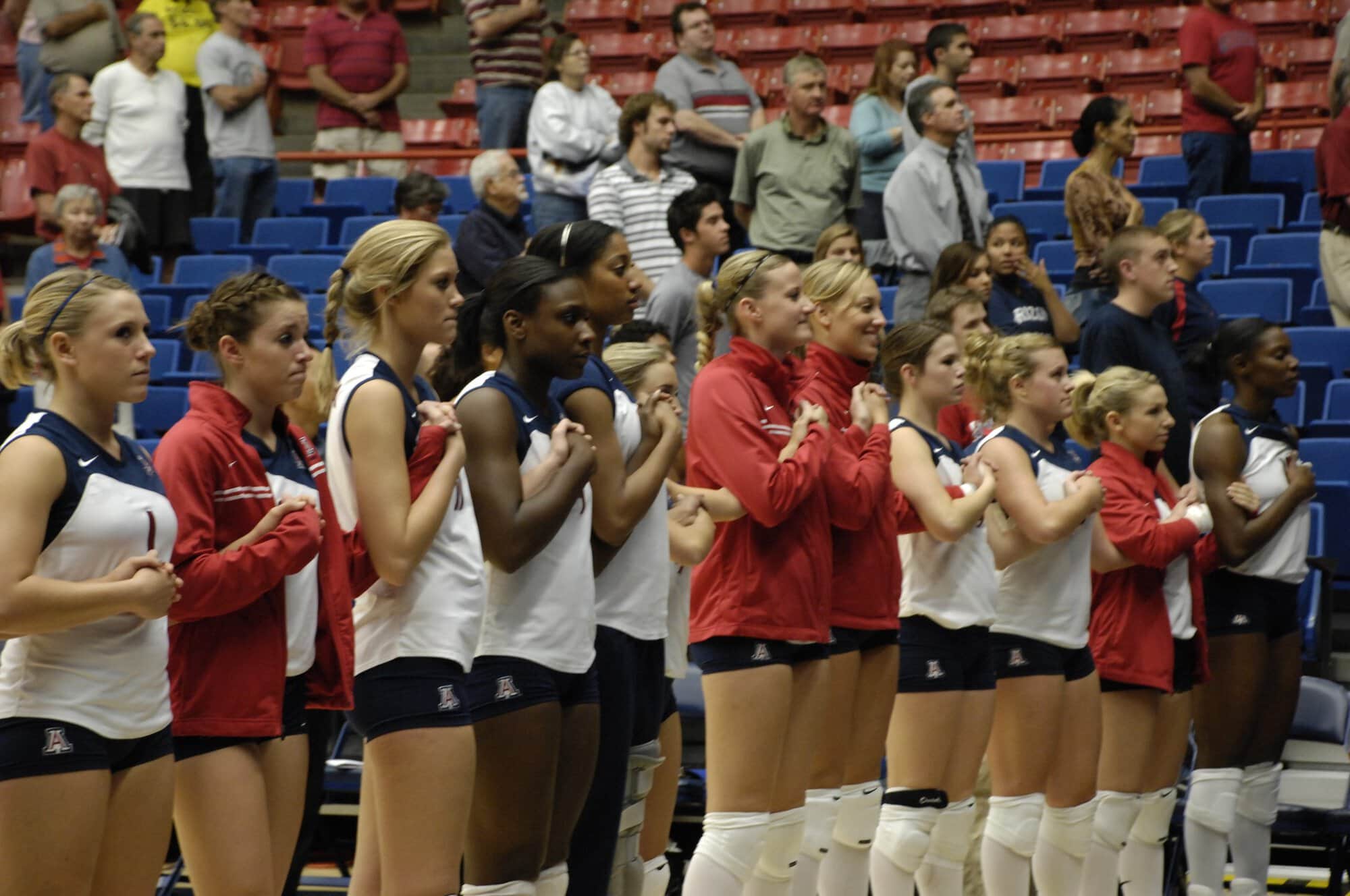 UA Volleyball vs Washington State 11-01-07