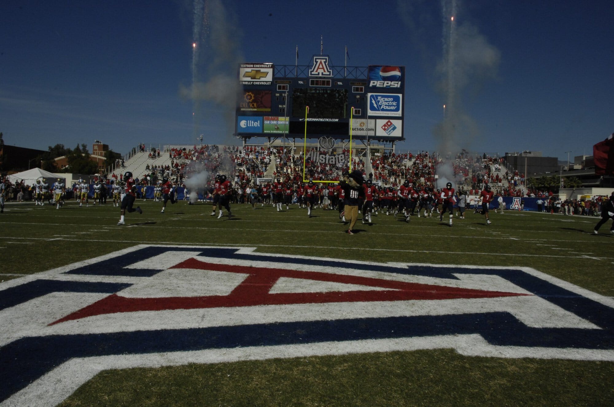 UA vs UCLA Football Game 11-03-07