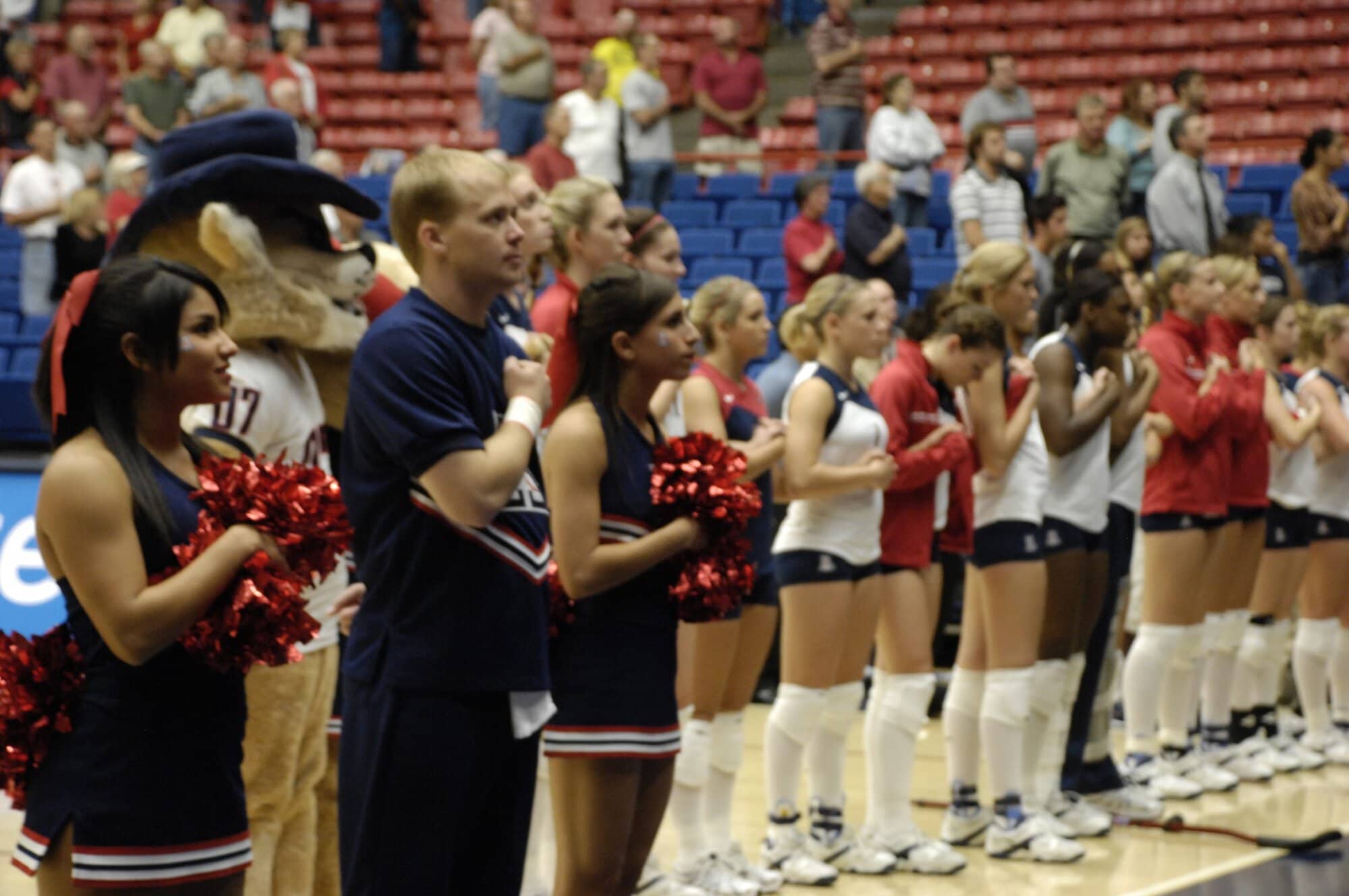 UA Volleyball vs Washington State 11-01-07