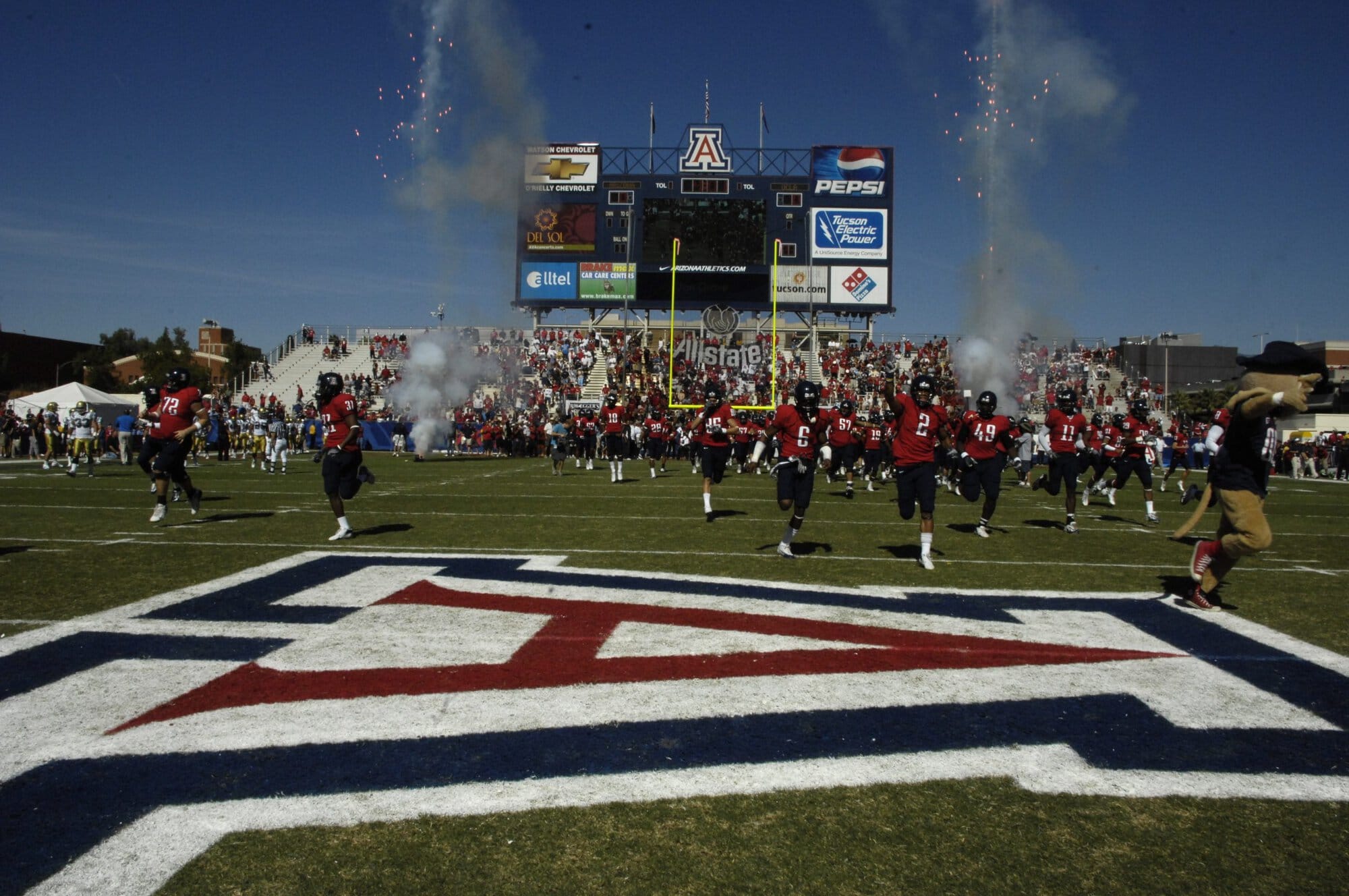 UA vs UCLA Football Game 11-03-07