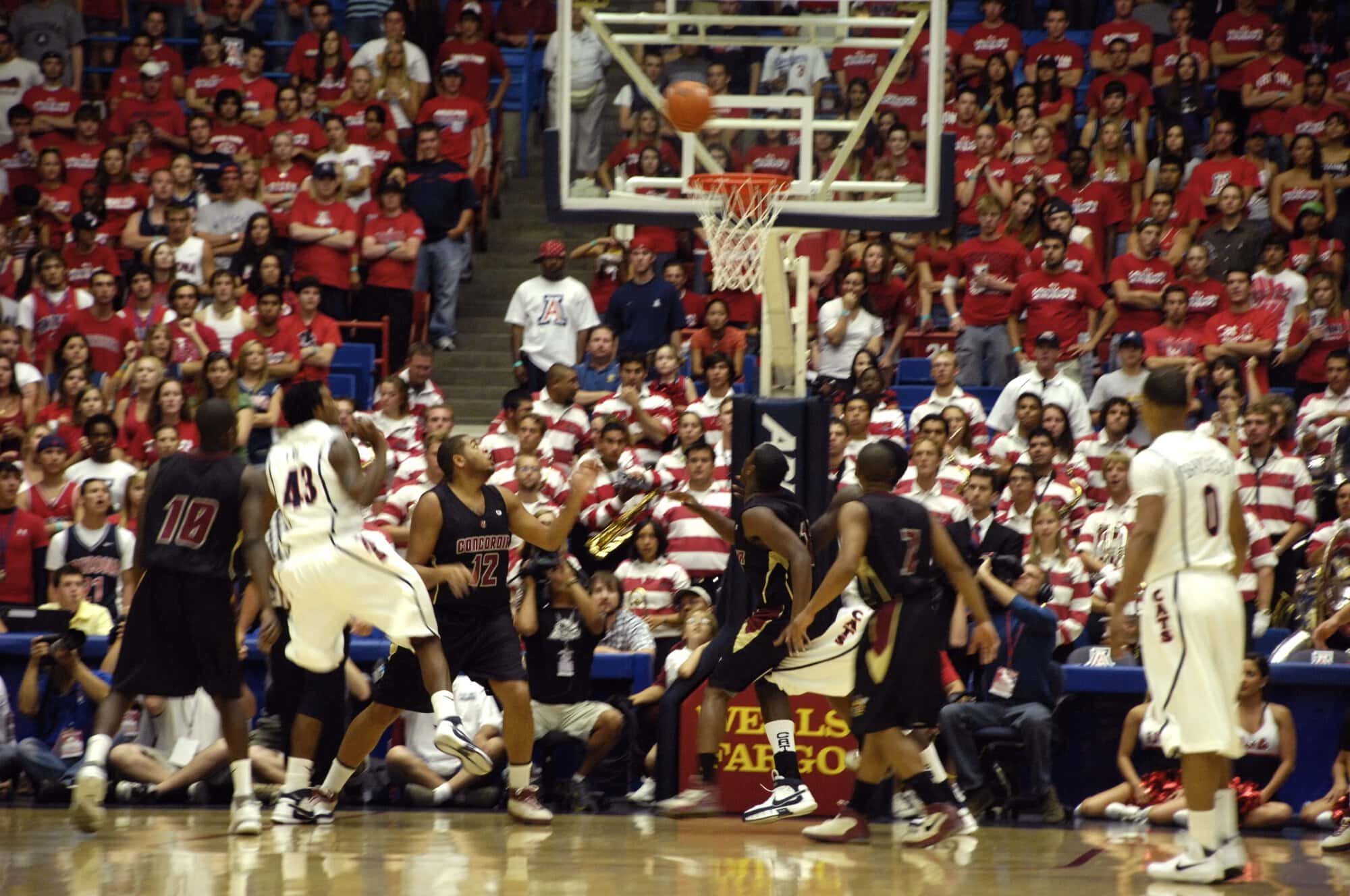 UA vs Concordia Basketball 11-04-07