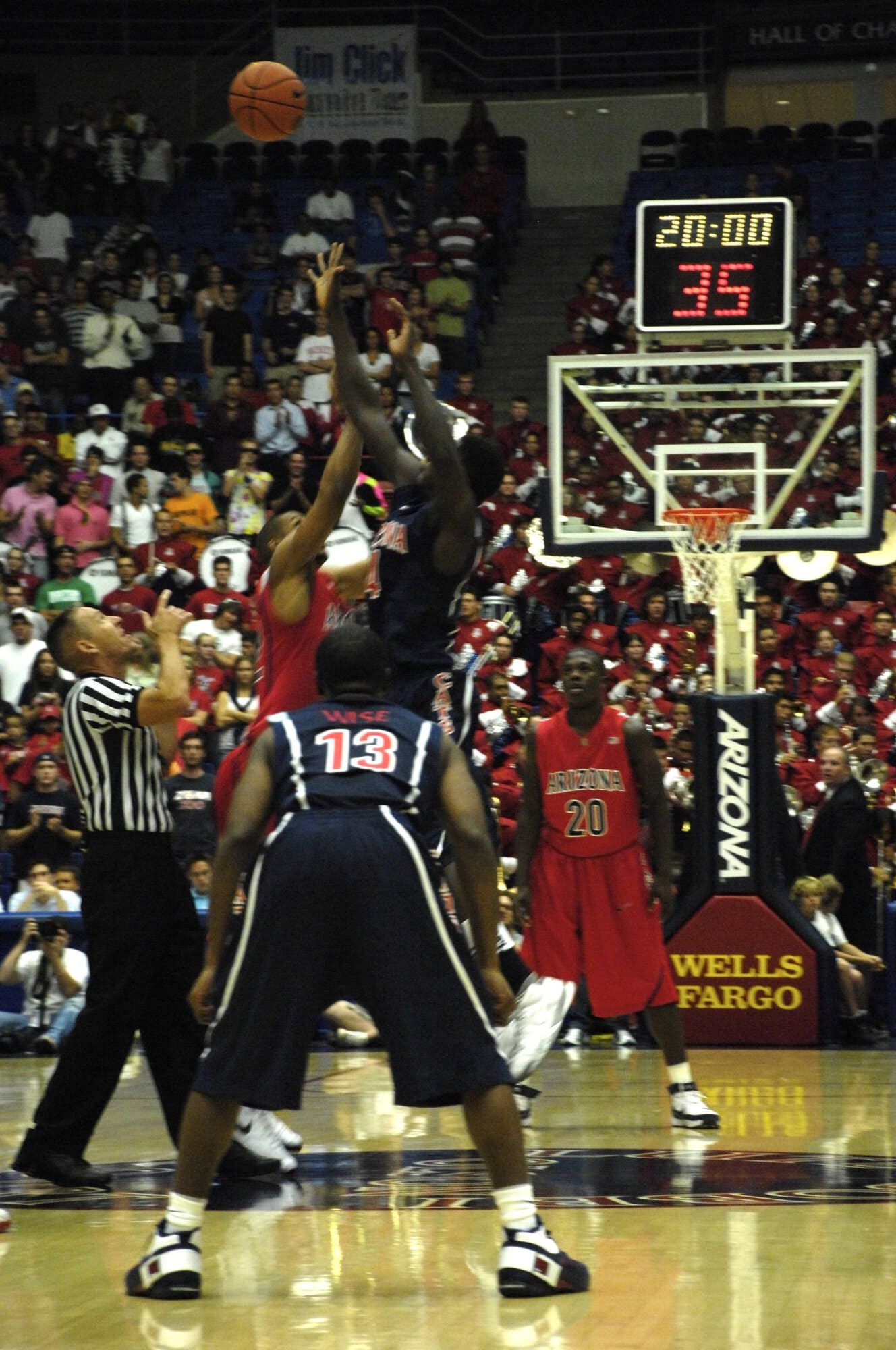 UA Red-Blue Basketball Game 10-30-07