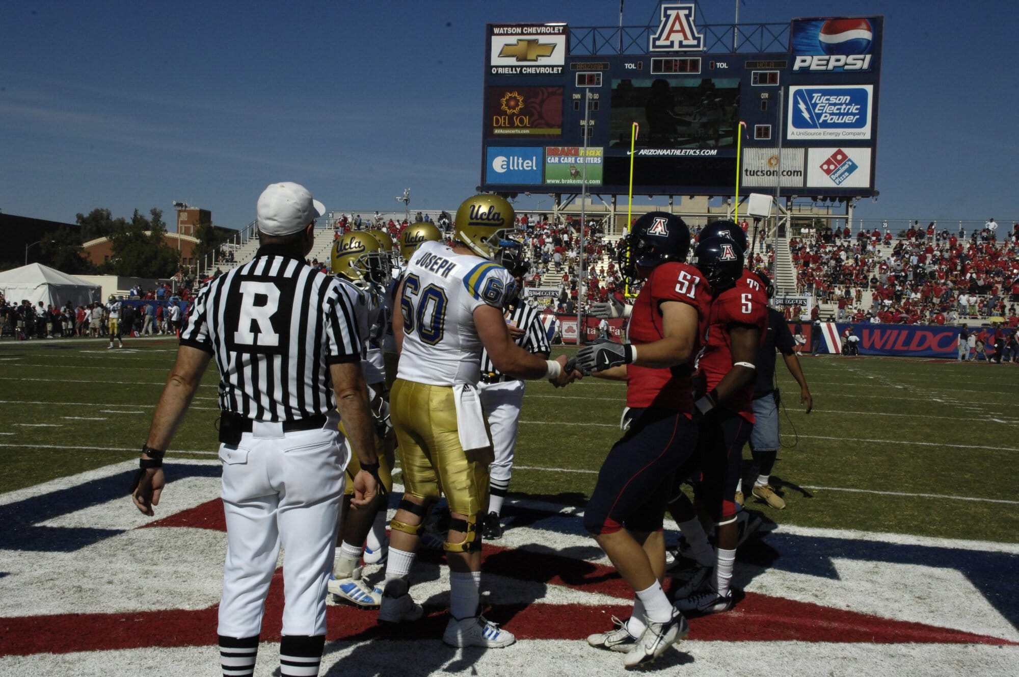 UA vs UCLA Football Game 11-03-07