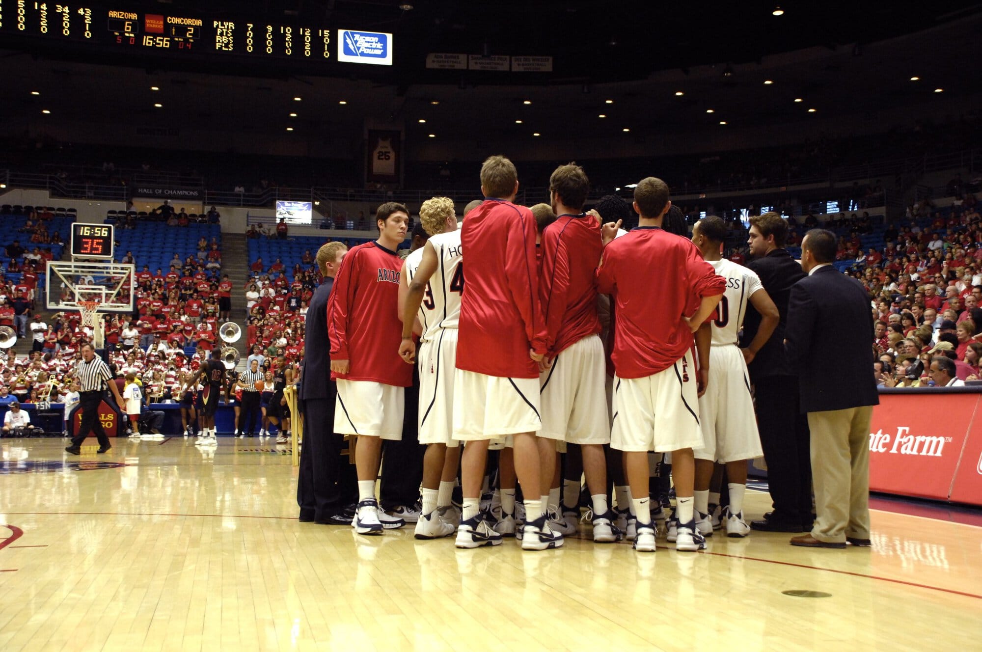 UA vs Concordia Basketball 11-04-07
