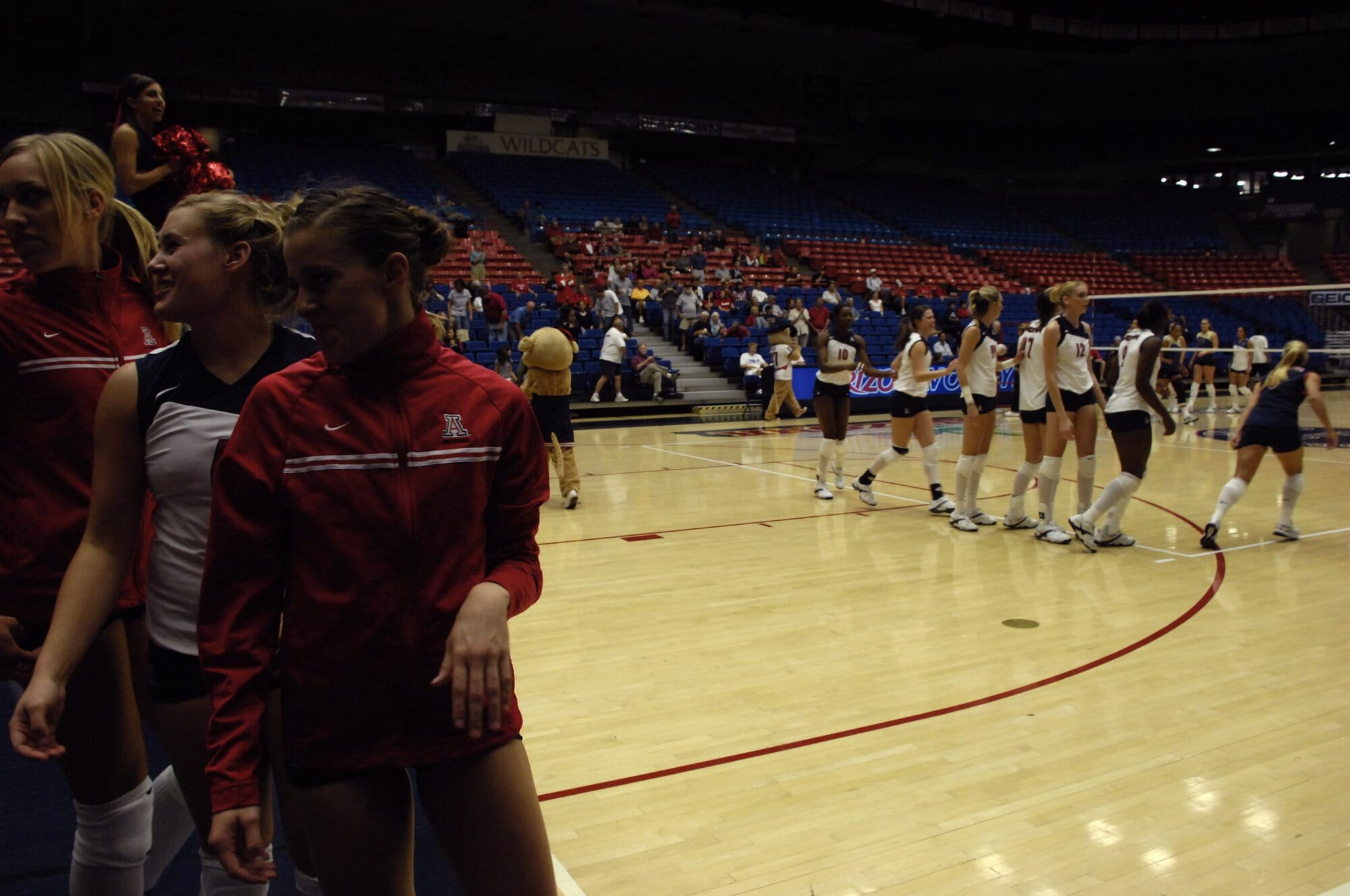 UA Volleyball vs Washington State 11-01-07