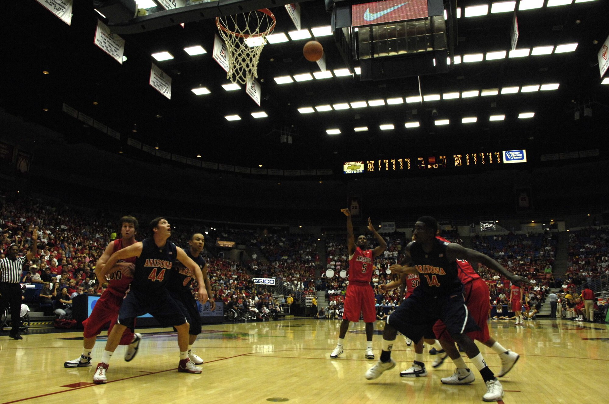 UA Red-Blue Basketball Game 10-30-07