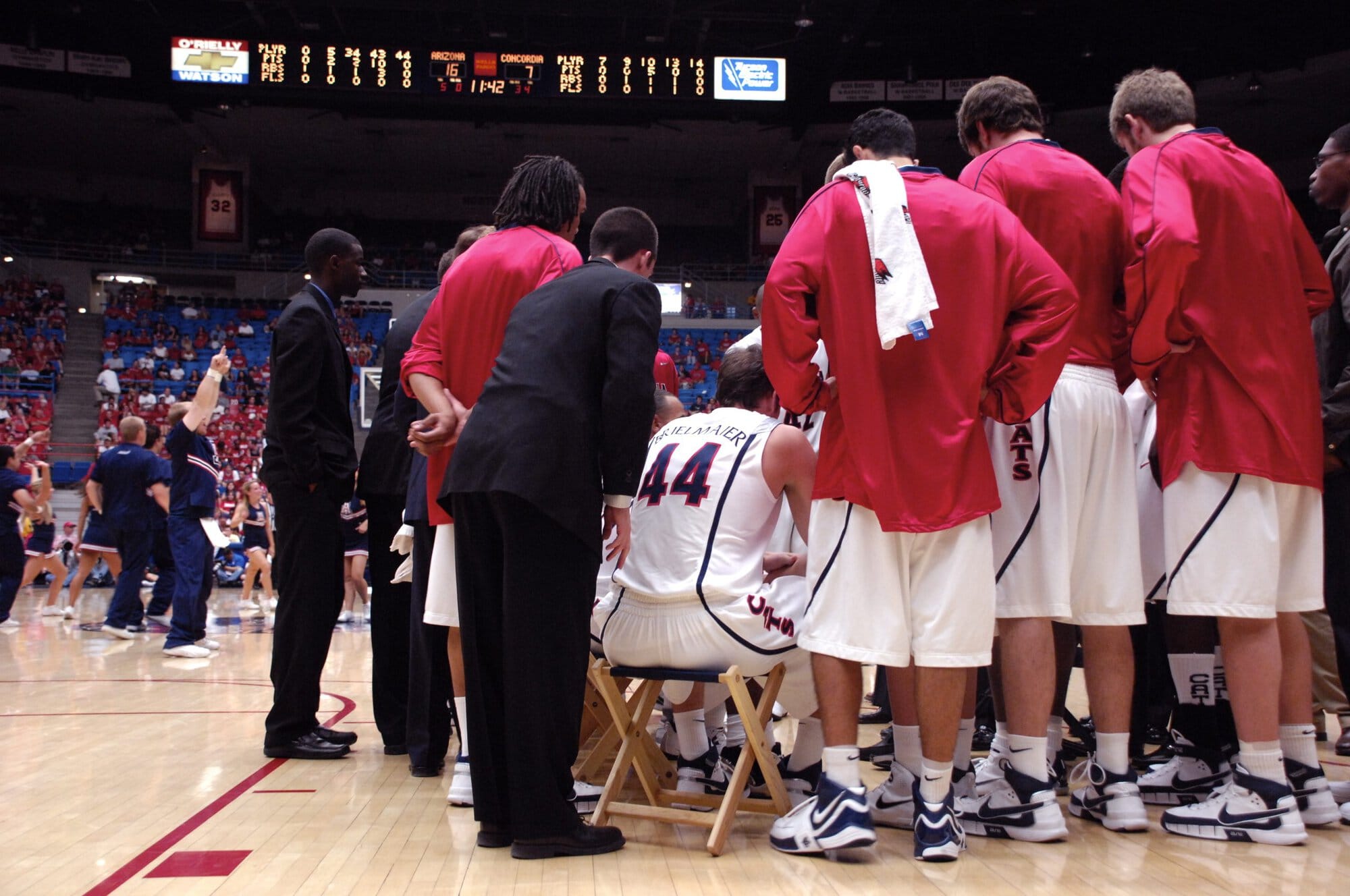 UA vs Concordia Basketball 11-04-07