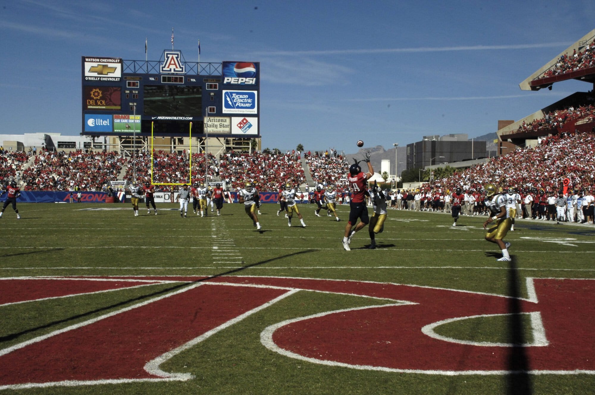 UA vs UCLA Football Game 11-03-07