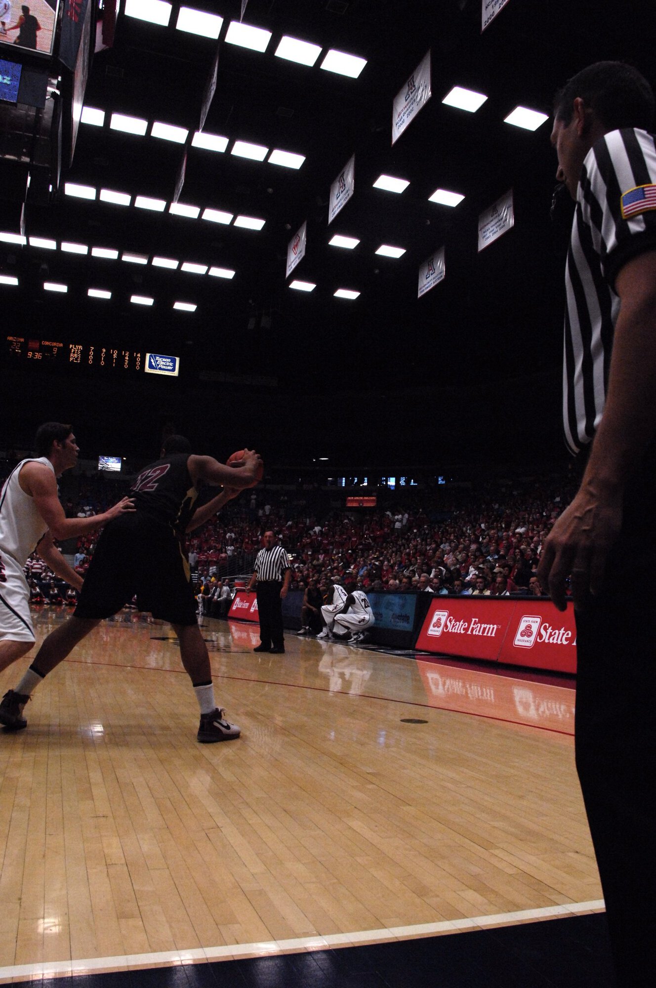 UA vs Concordia Basketball 11-04-07