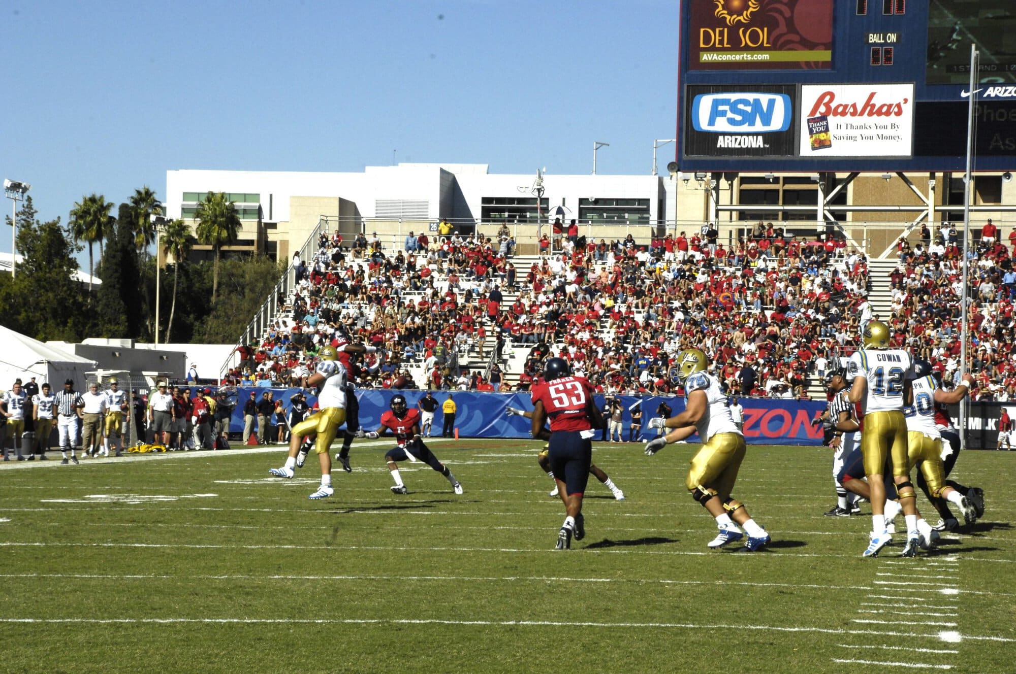 UA vs UCLA Football Game 11-03-07