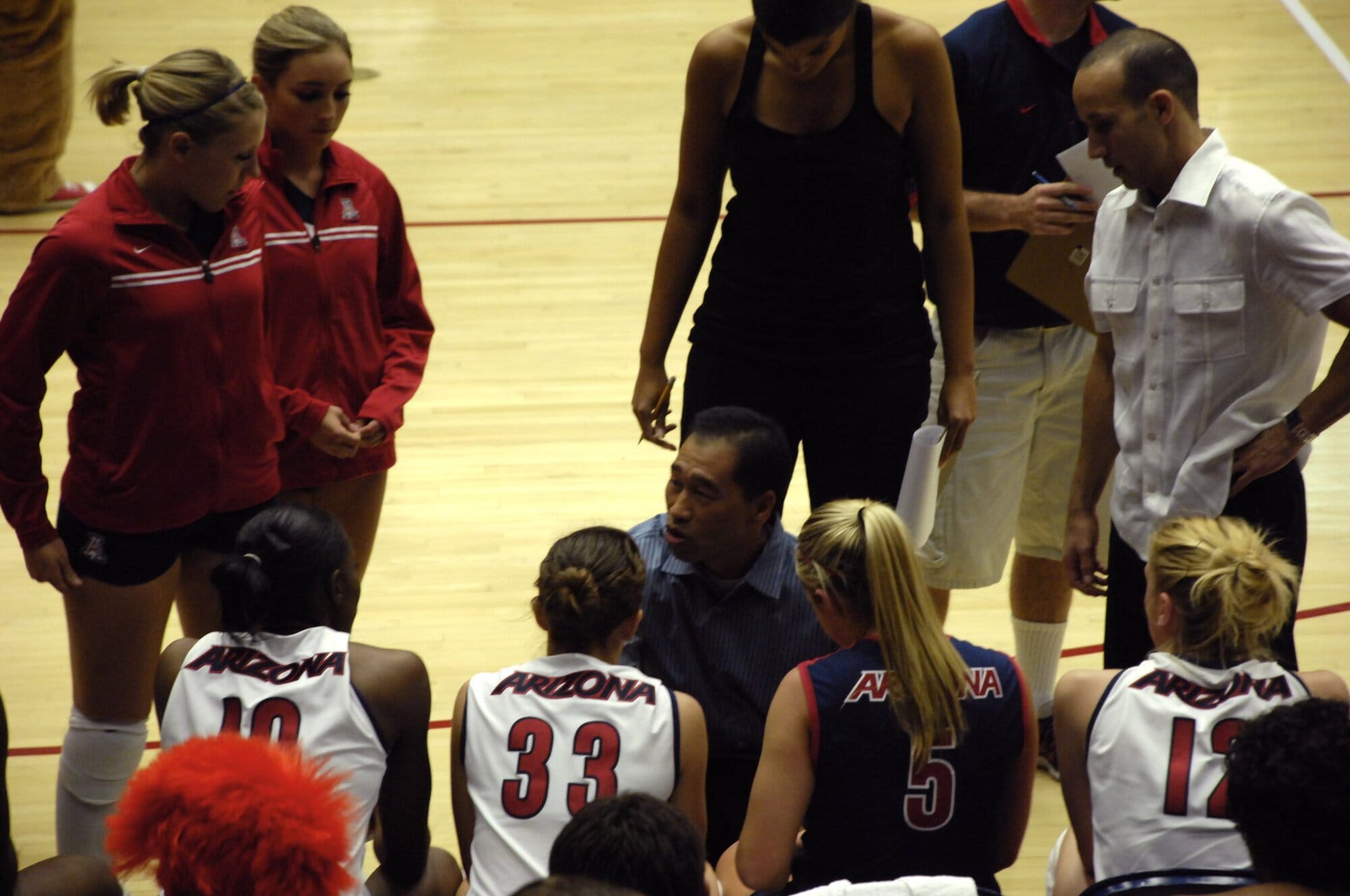 UA Volleyball vs Washington State 11-01-07