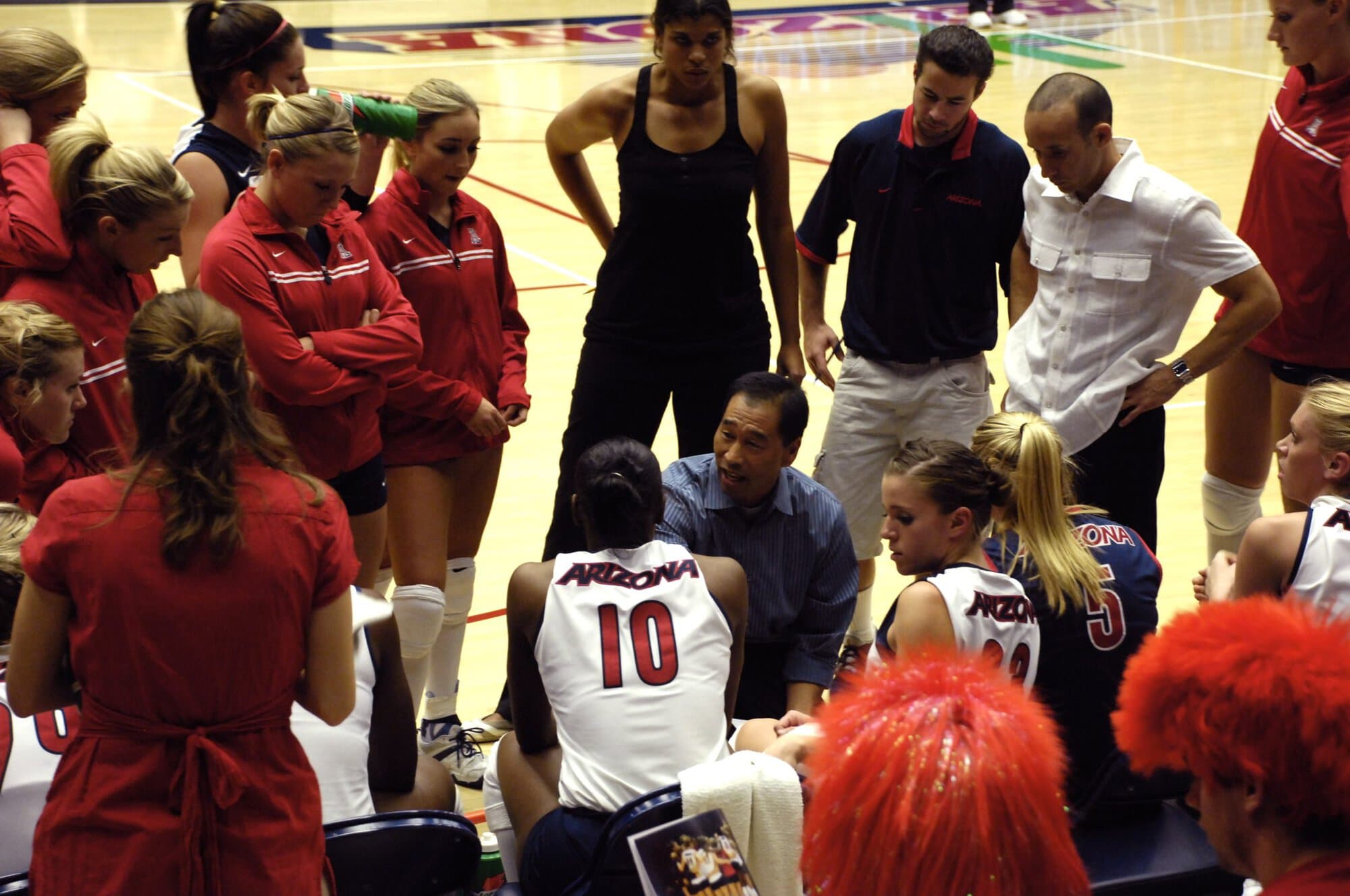 UA Volleyball vs Washington State 11-01-07