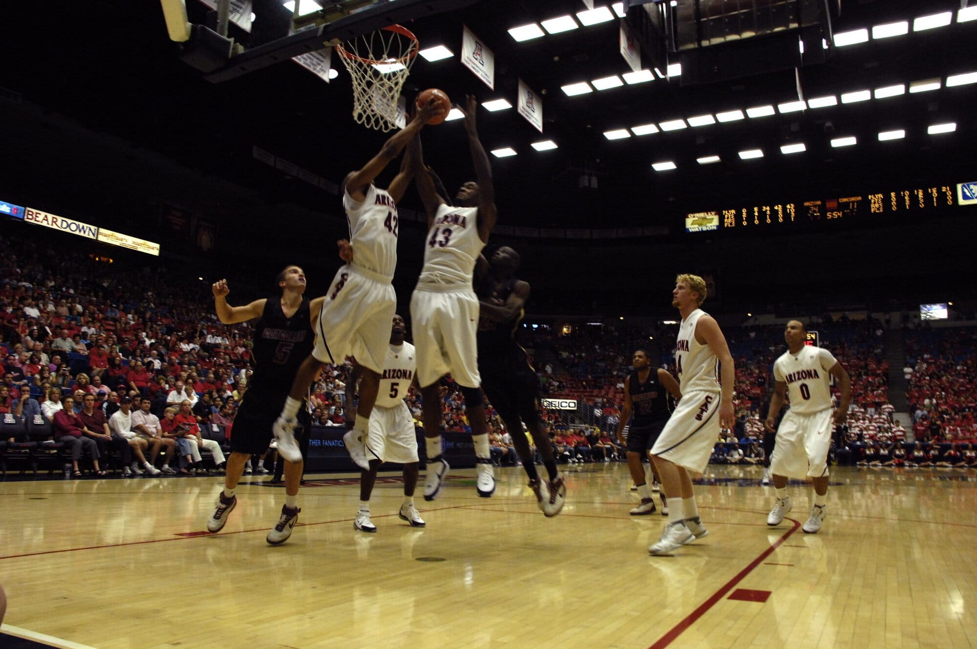 UA vs Concordia Basketball 11-04-07
