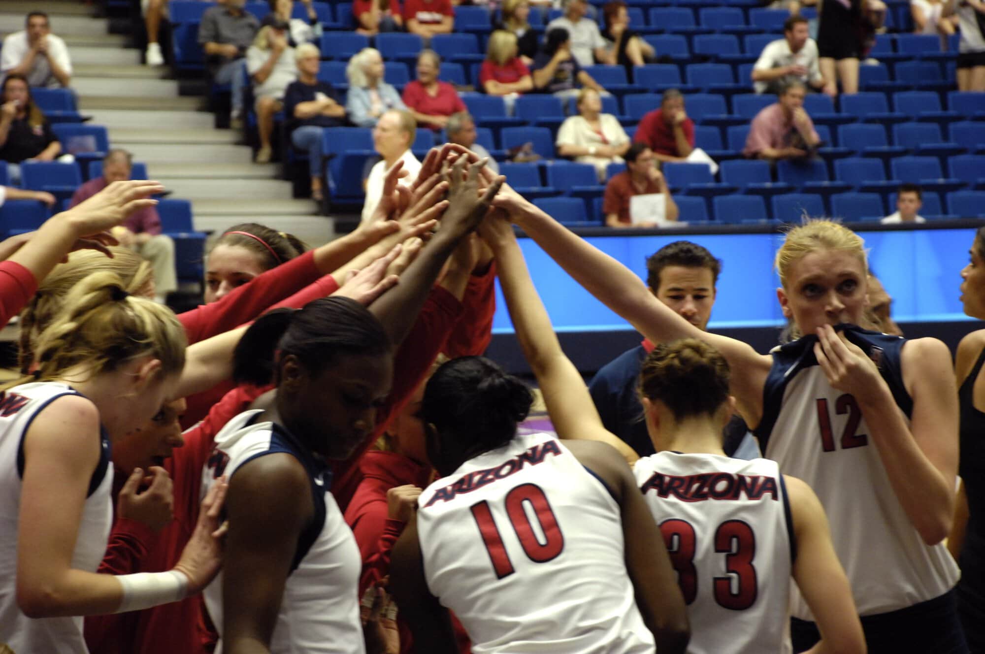 UA Volleyball vs Washington State 11-01-07