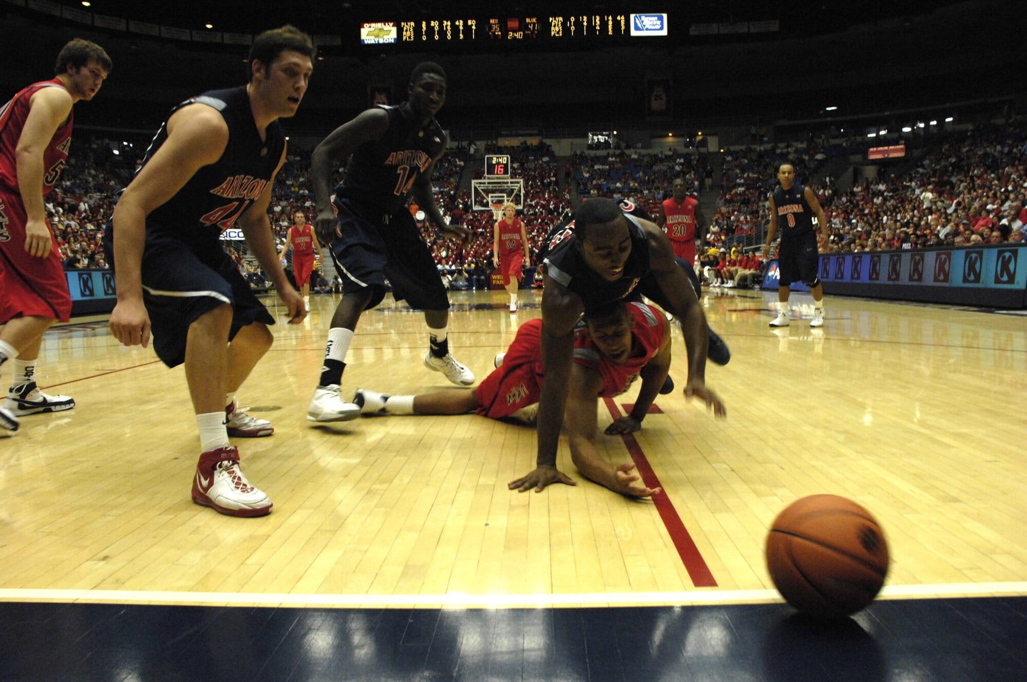 UA Red-Blue Basketball Game 10-30-07