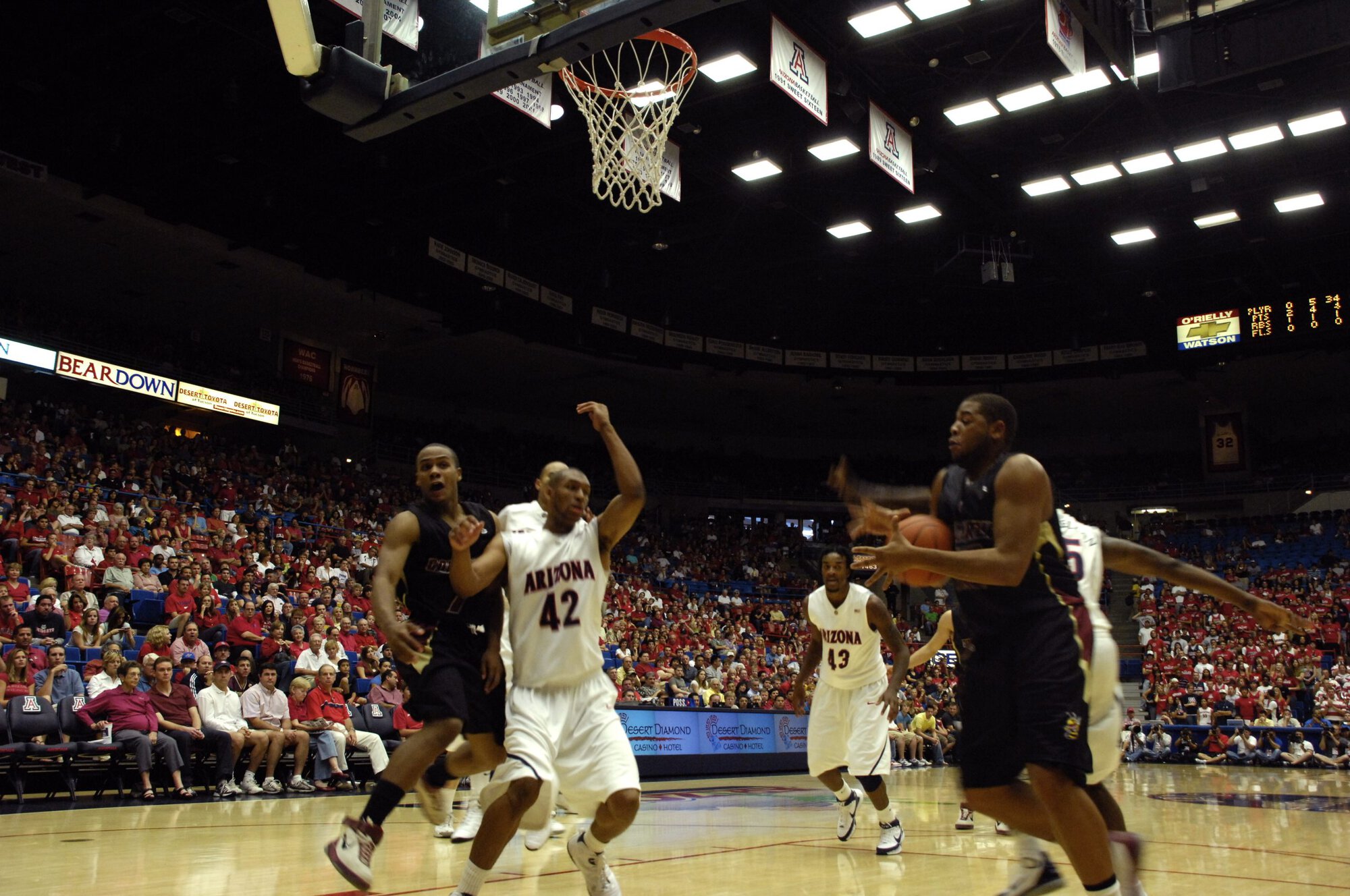UA vs Concordia Basketball 11-04-07