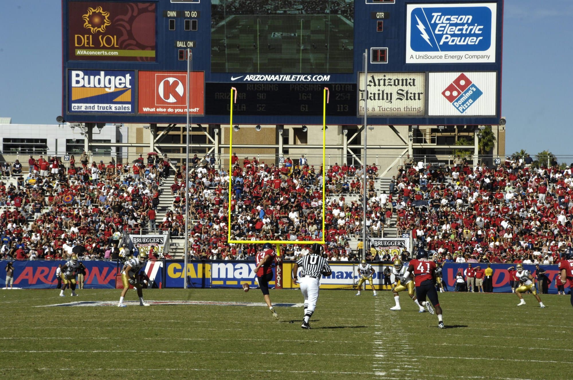 UA vs UCLA Football Game 11-03-07