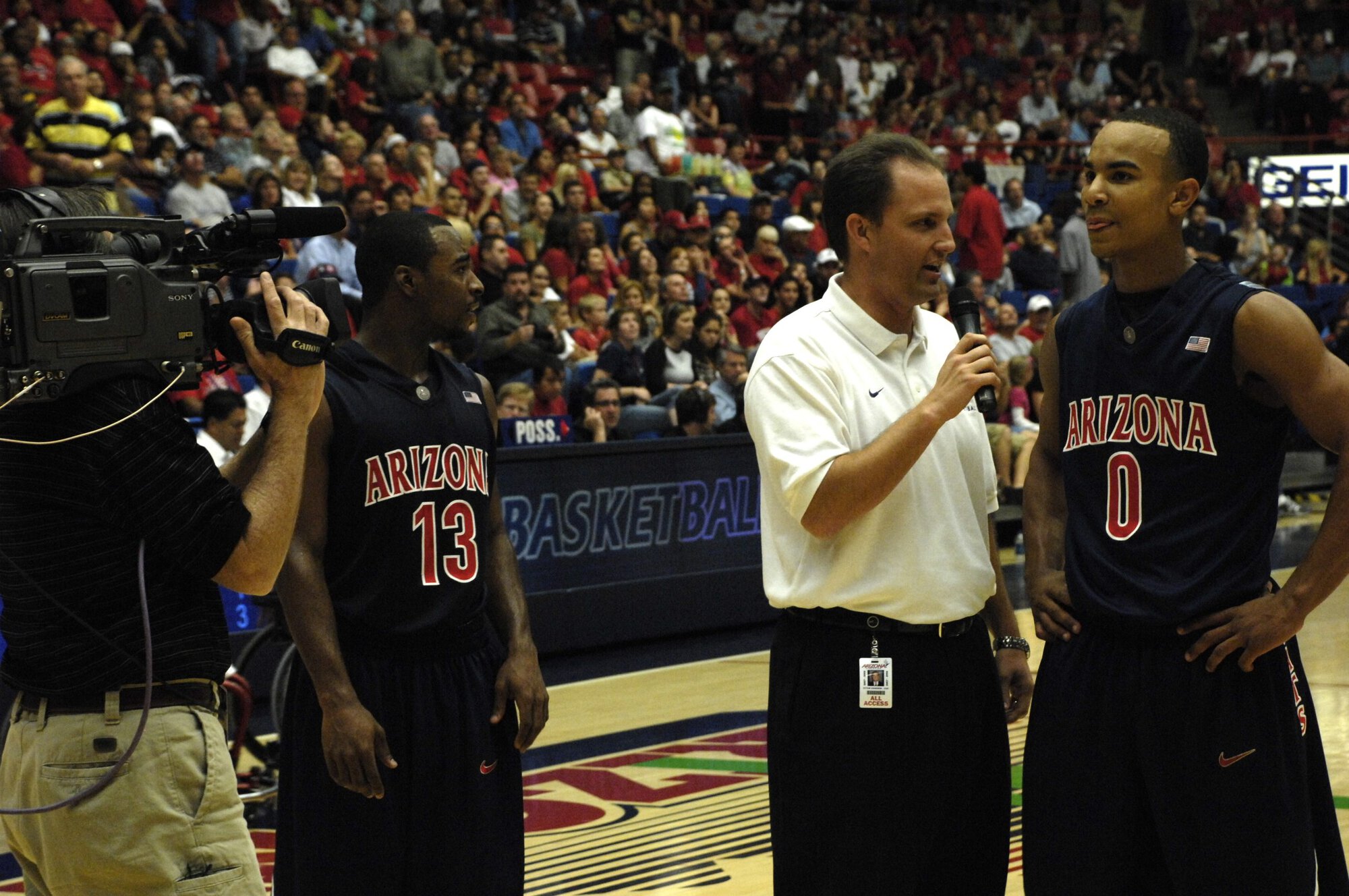 UA Red-Blue Basketball Game 10-30-07