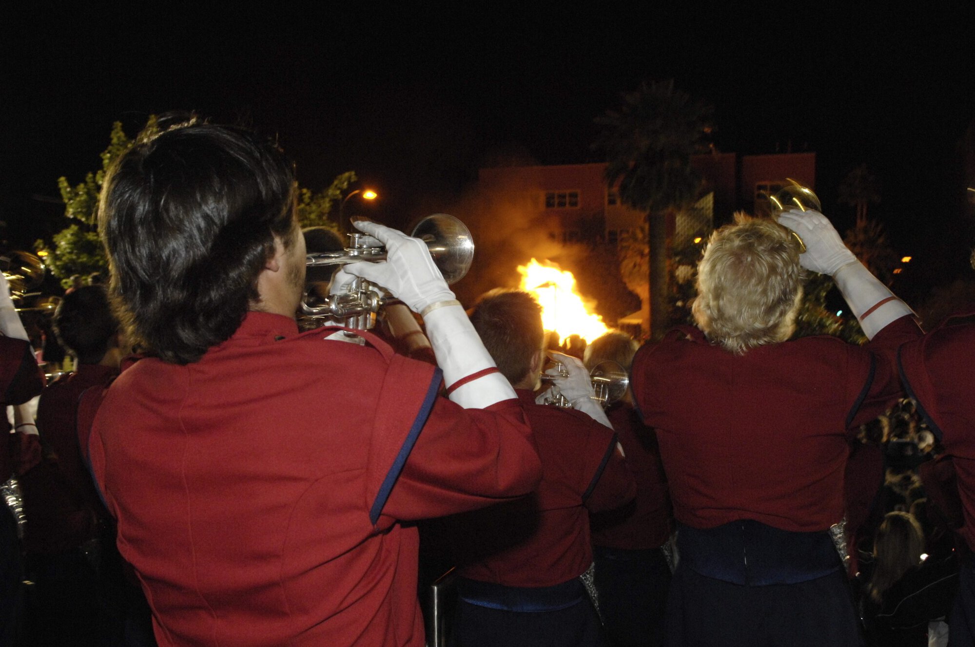 Homecoming Bonfire and Rally 11-02-07
