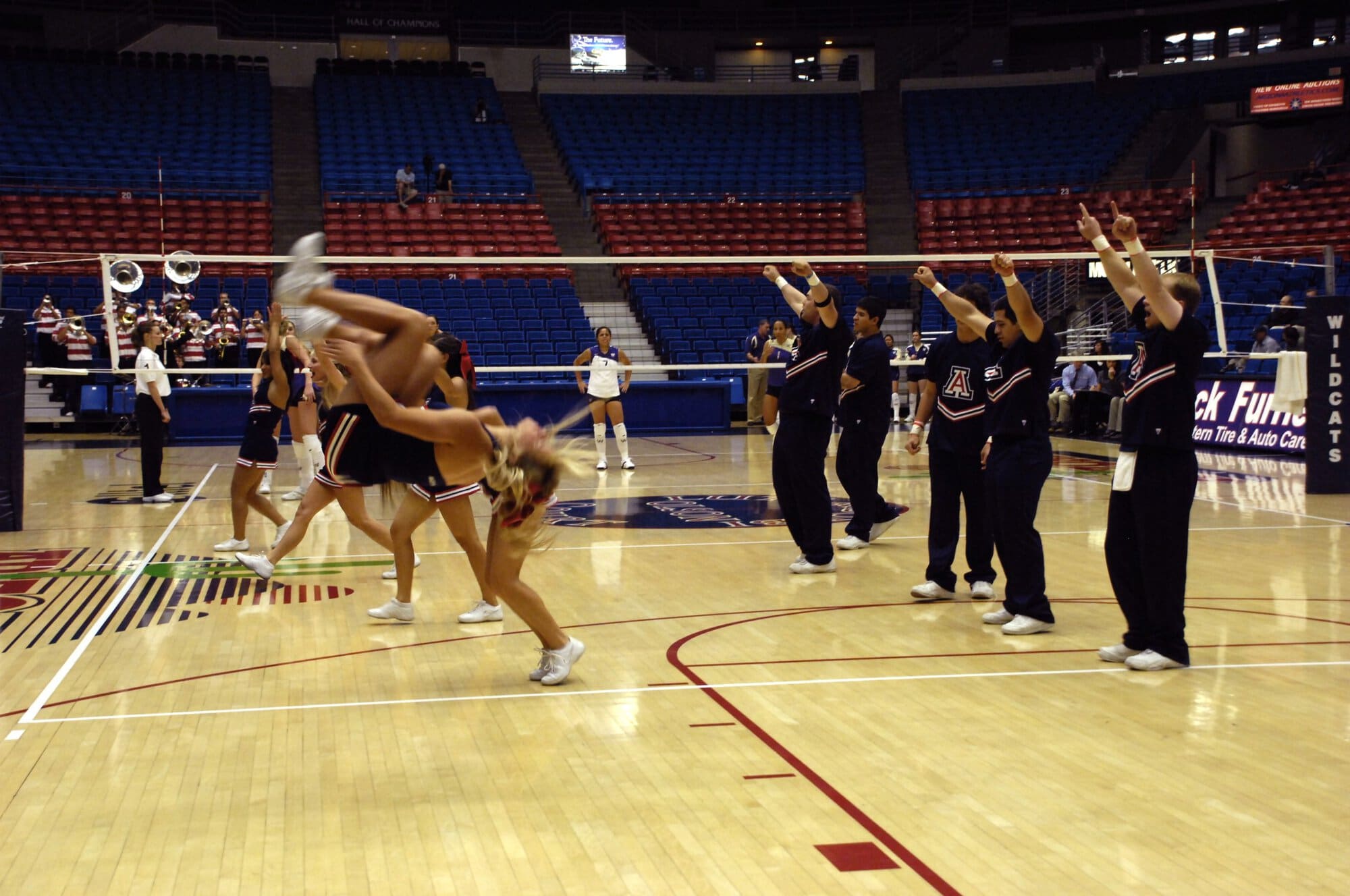 UA Volleyball vs Washington State 11-01-07