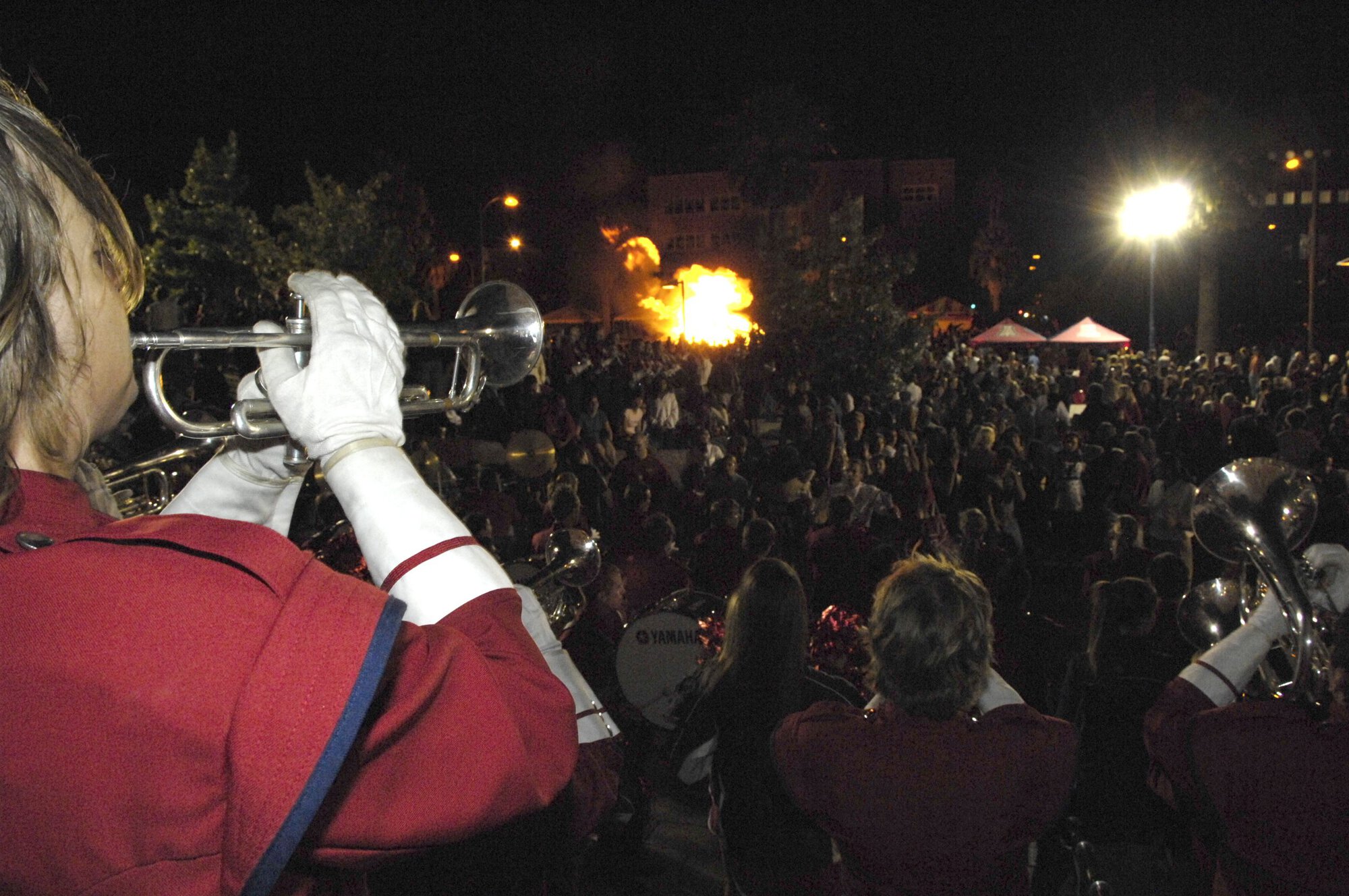 Homecoming Bonfire and Rally 11-02-07